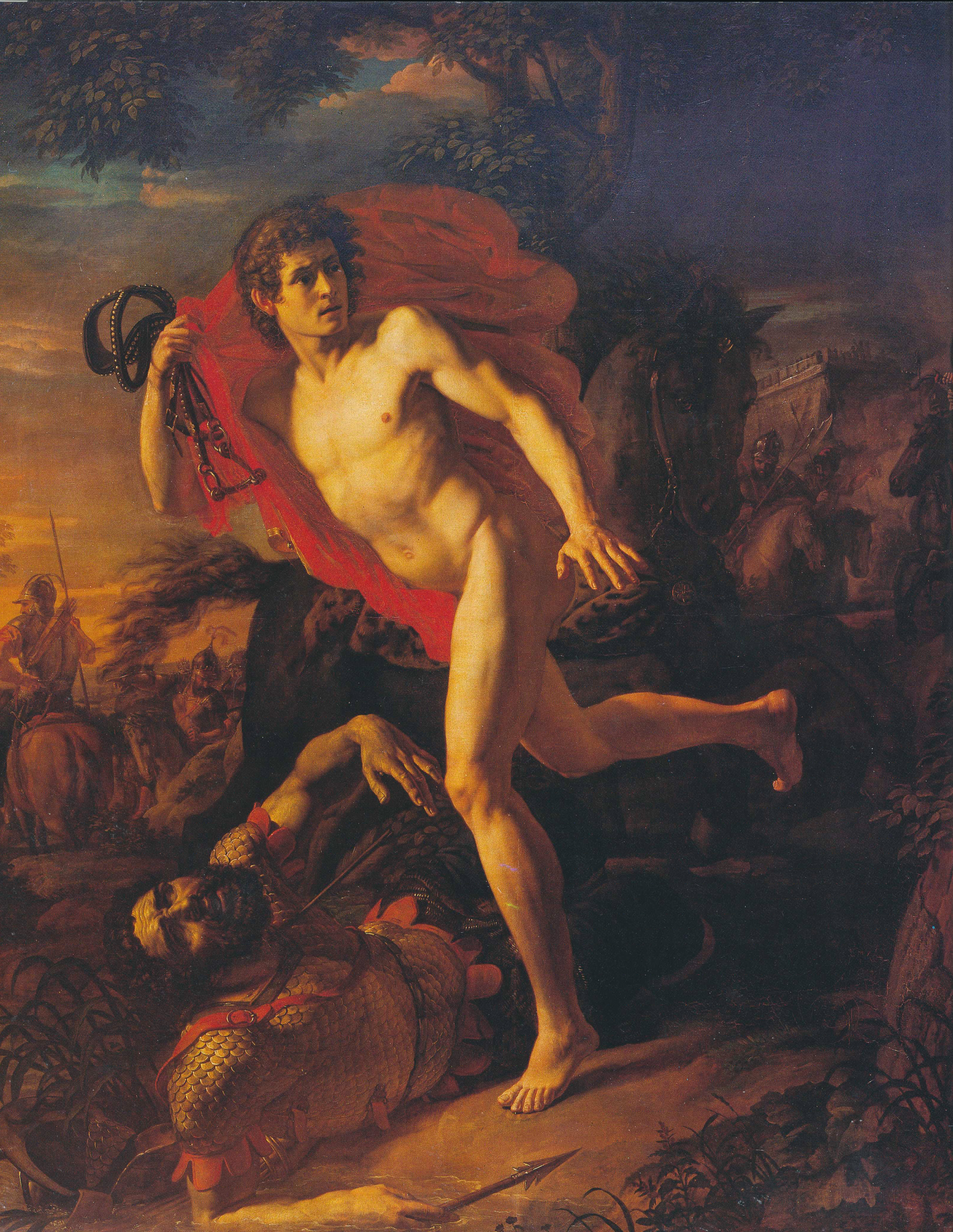 The feat of a young Kievan during the siege of Kyiv by the Pechenegs