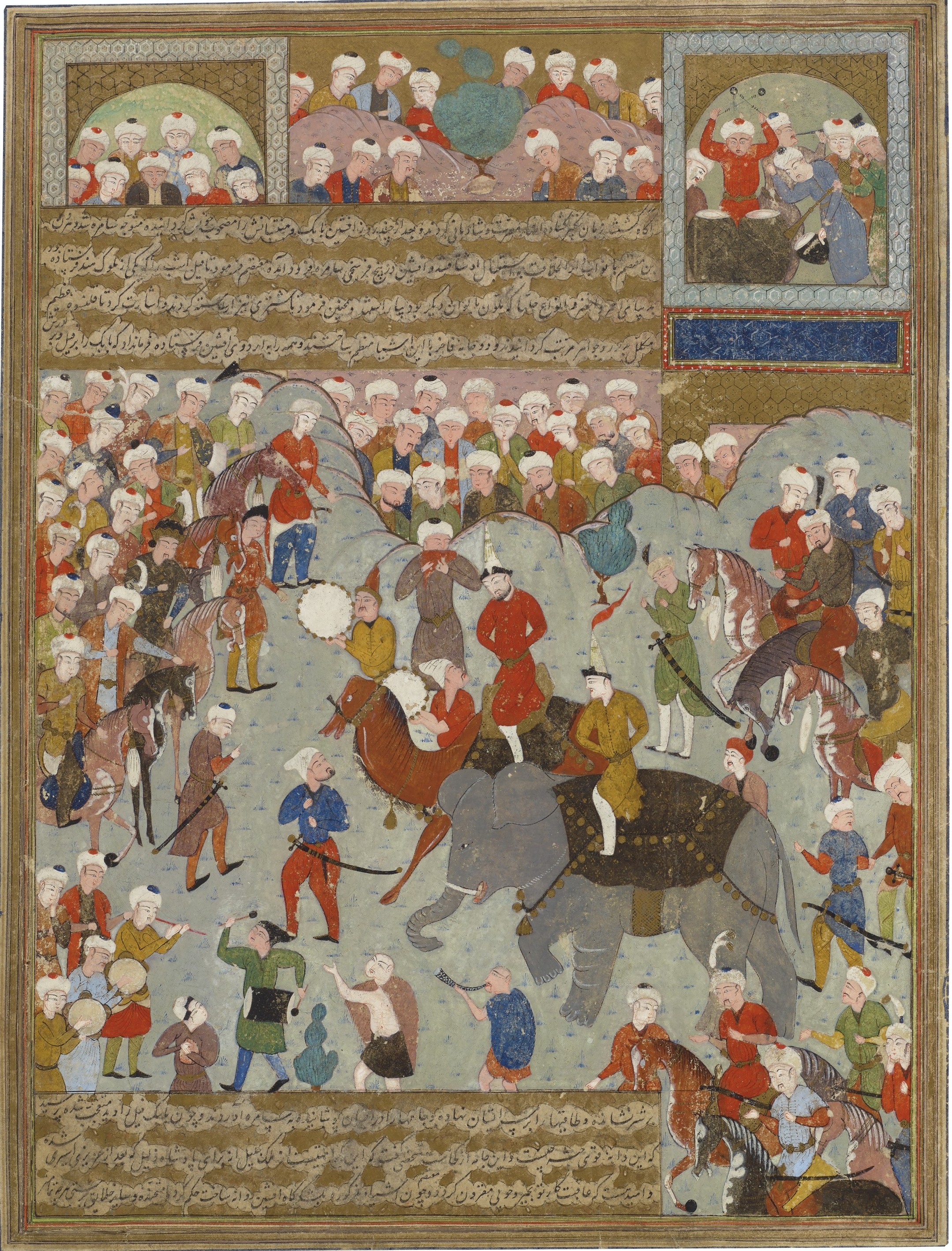 Afshin and Babak arriving at Samarra