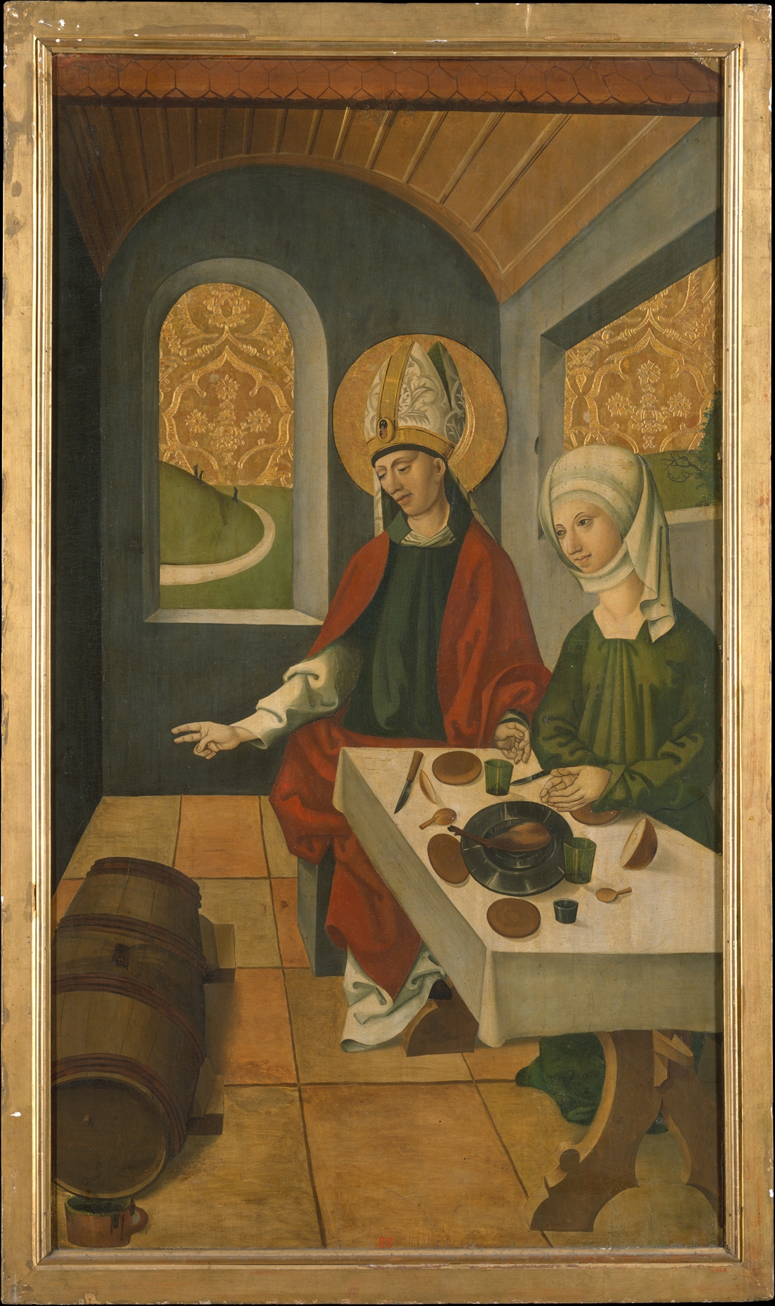 Saint Remigius and the Burning Wheat