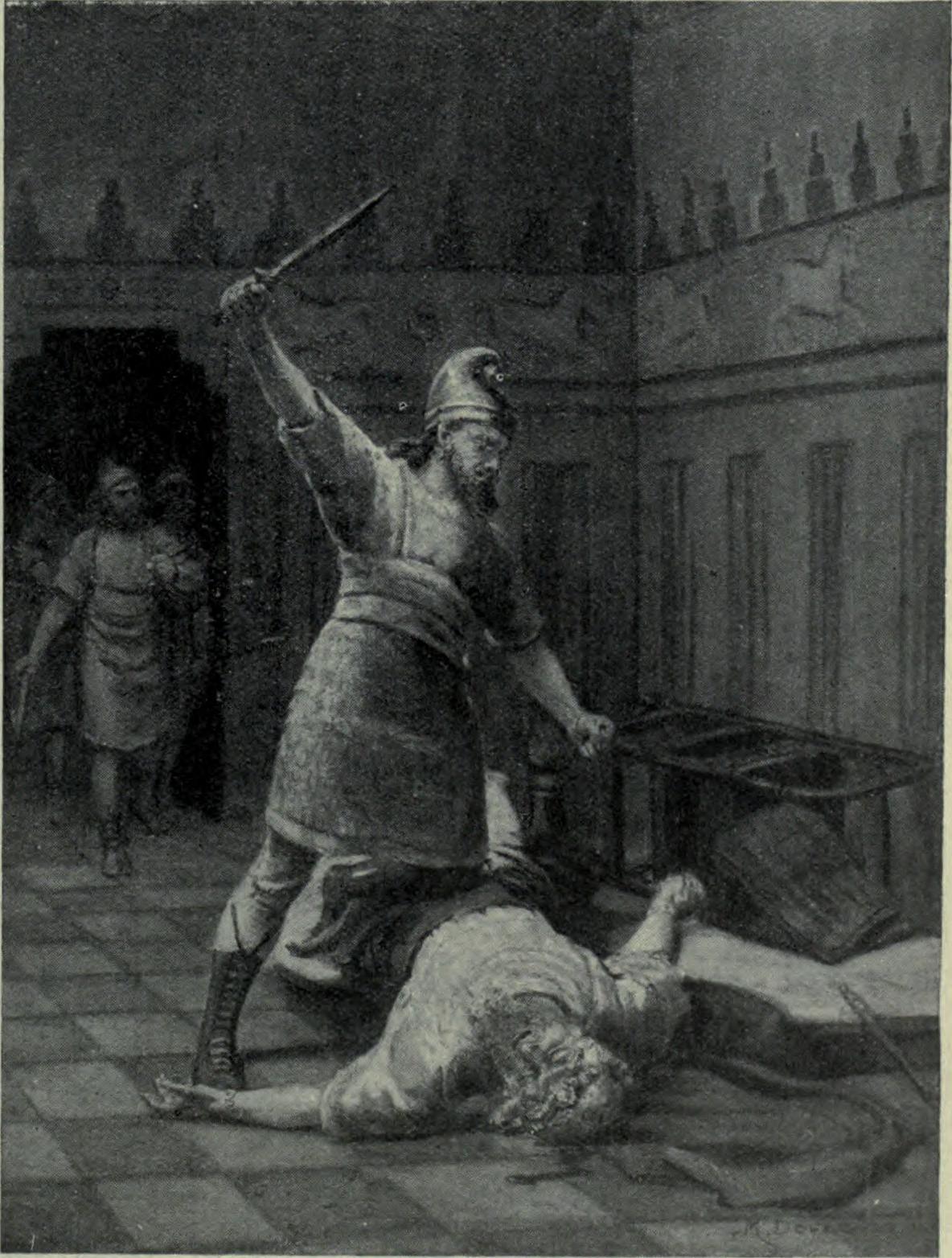 The Death of Athaliah by Gustave Doré