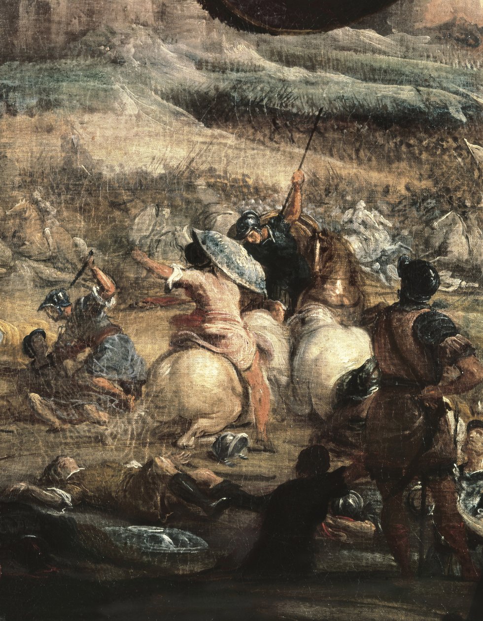 Alaric II in the battle of Vouille