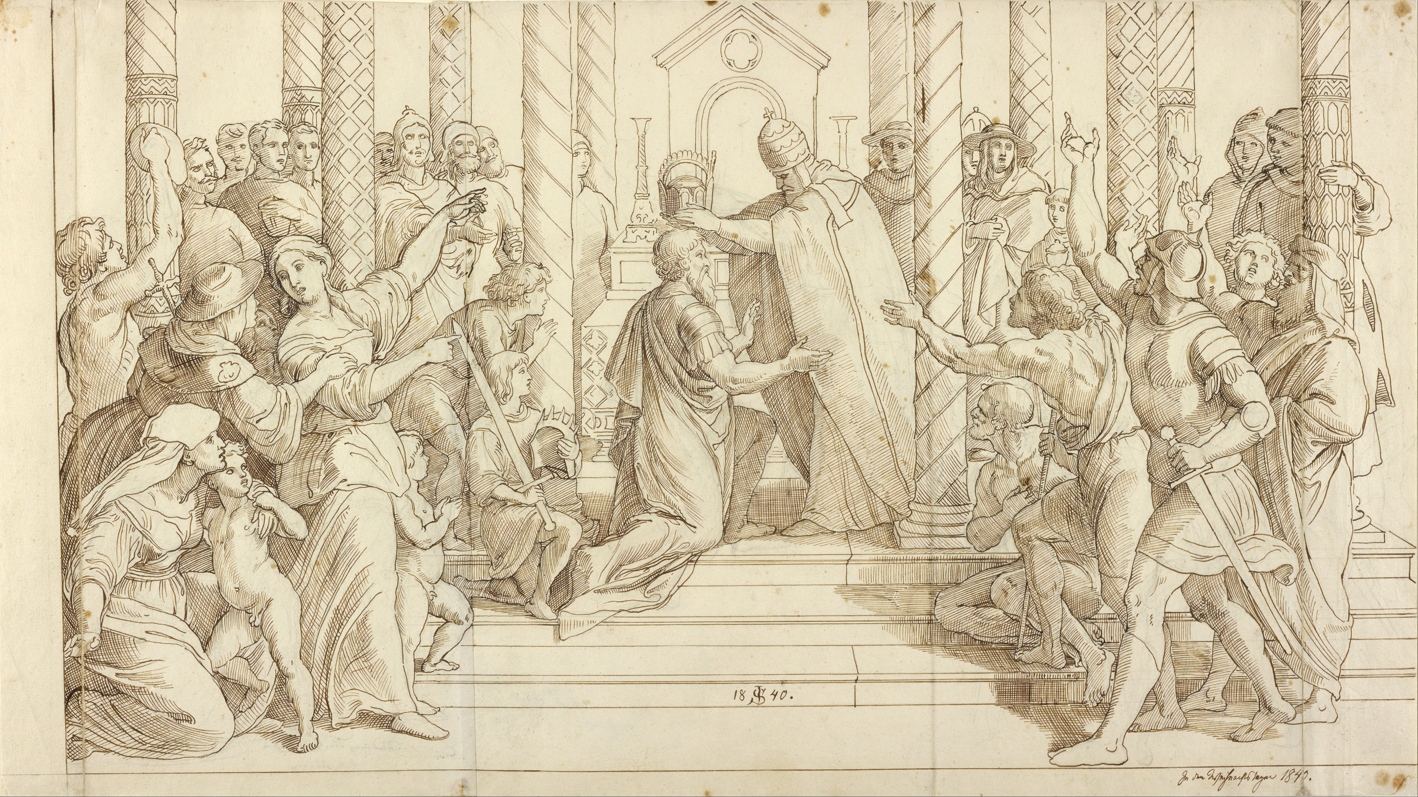 The Coronation of Charlemagne