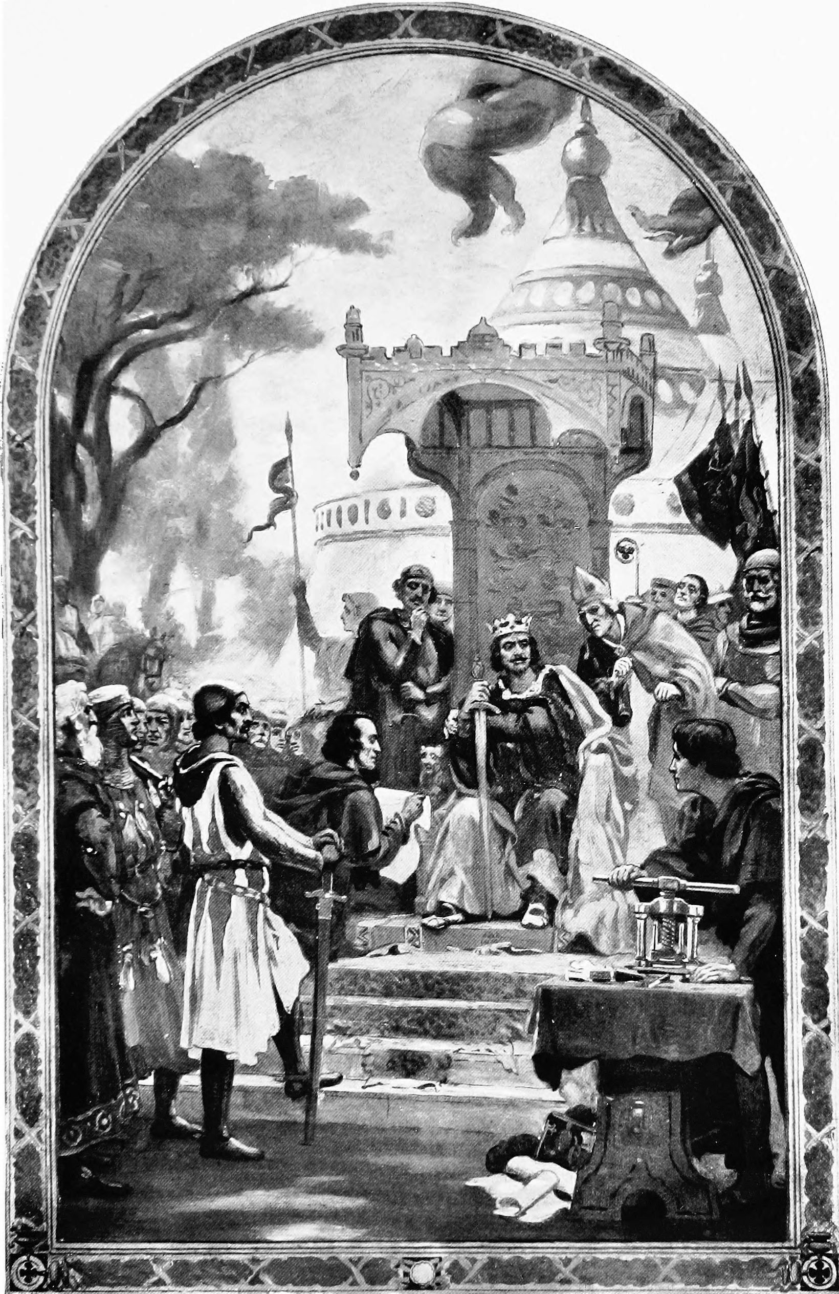 King John Signing Magna Charta