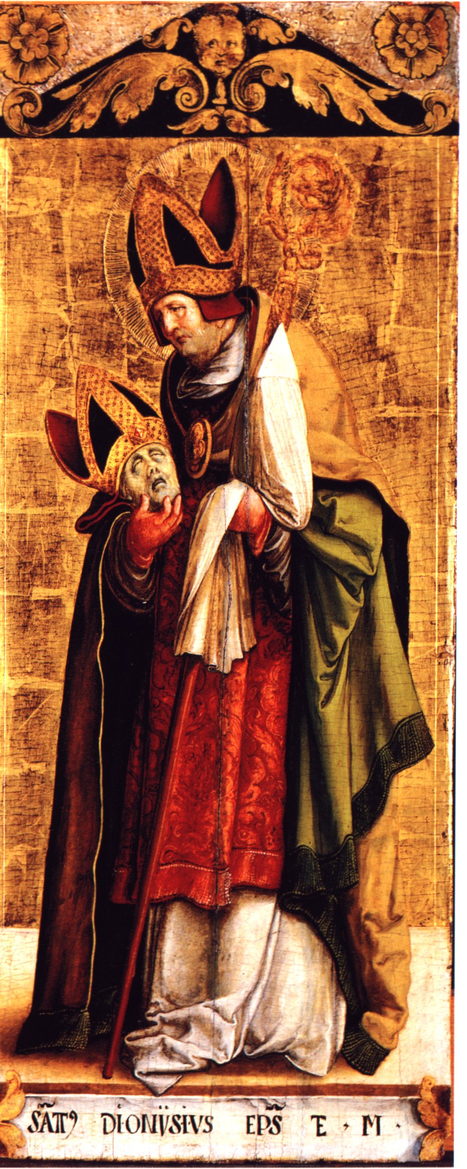 Dionysius of Paris as bishop and martyr