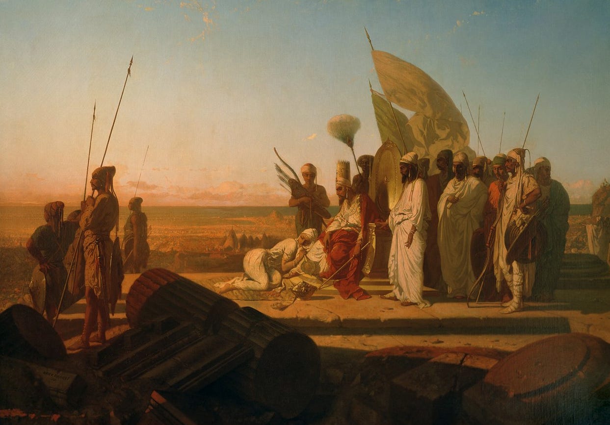 Xerses at the Hellespont