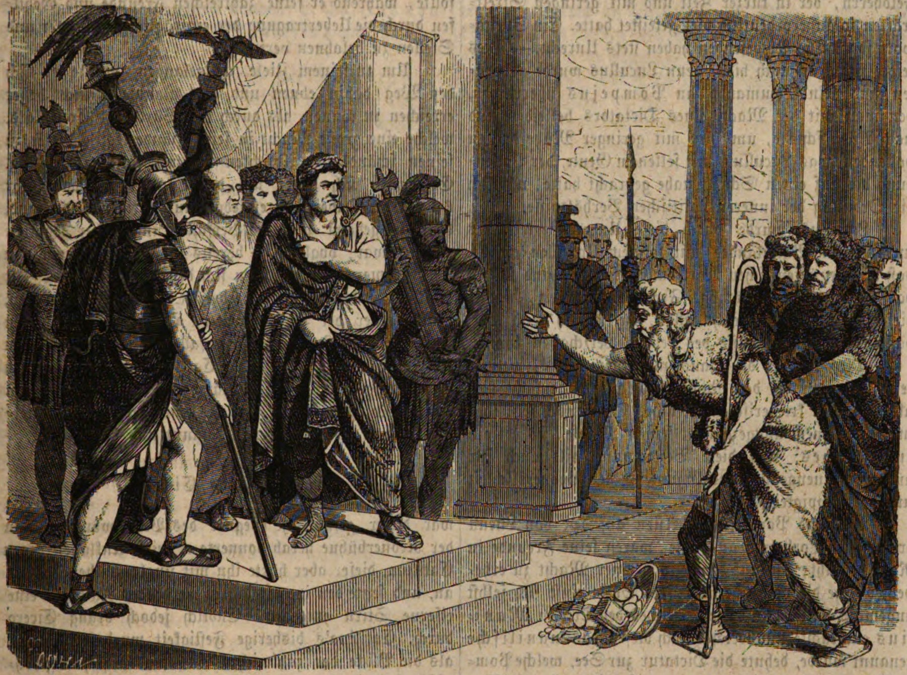 Flaminius and the sheperd