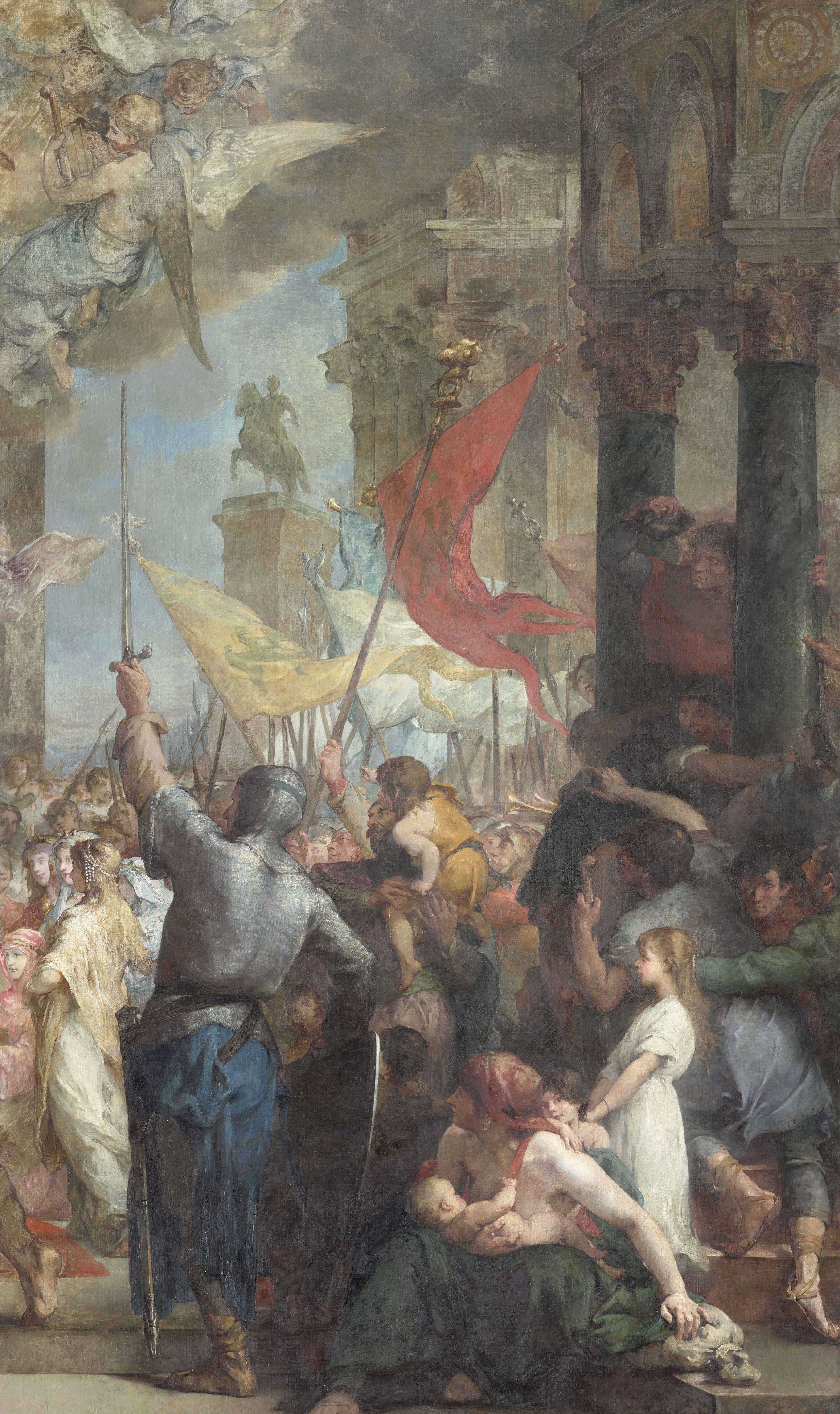 Coronation of Charlemagne (detail 3)