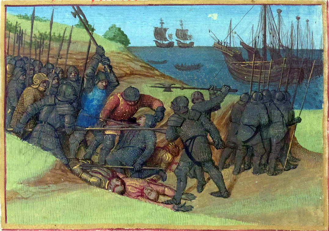 Battle between Franks and Danes