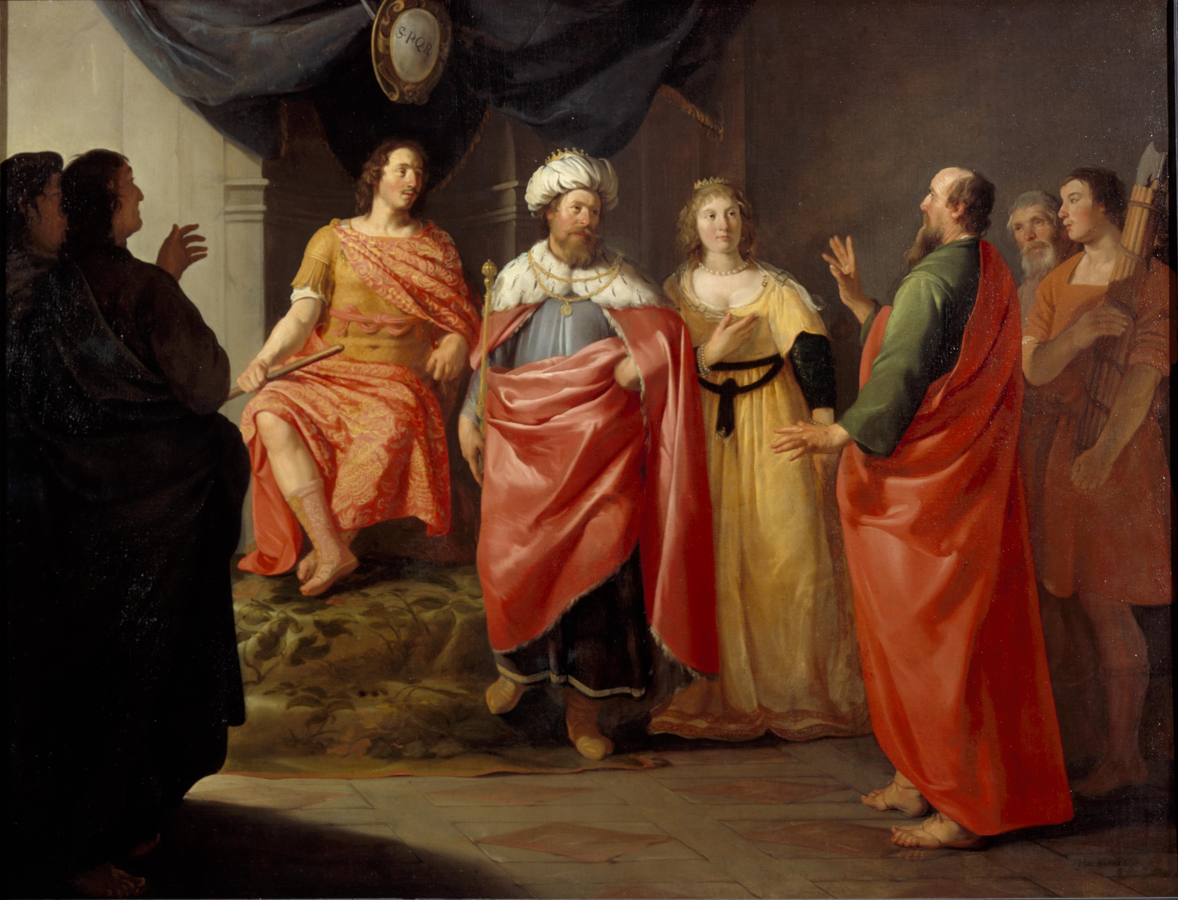 Paul before Festus, King Agrippa and Queen Bernice