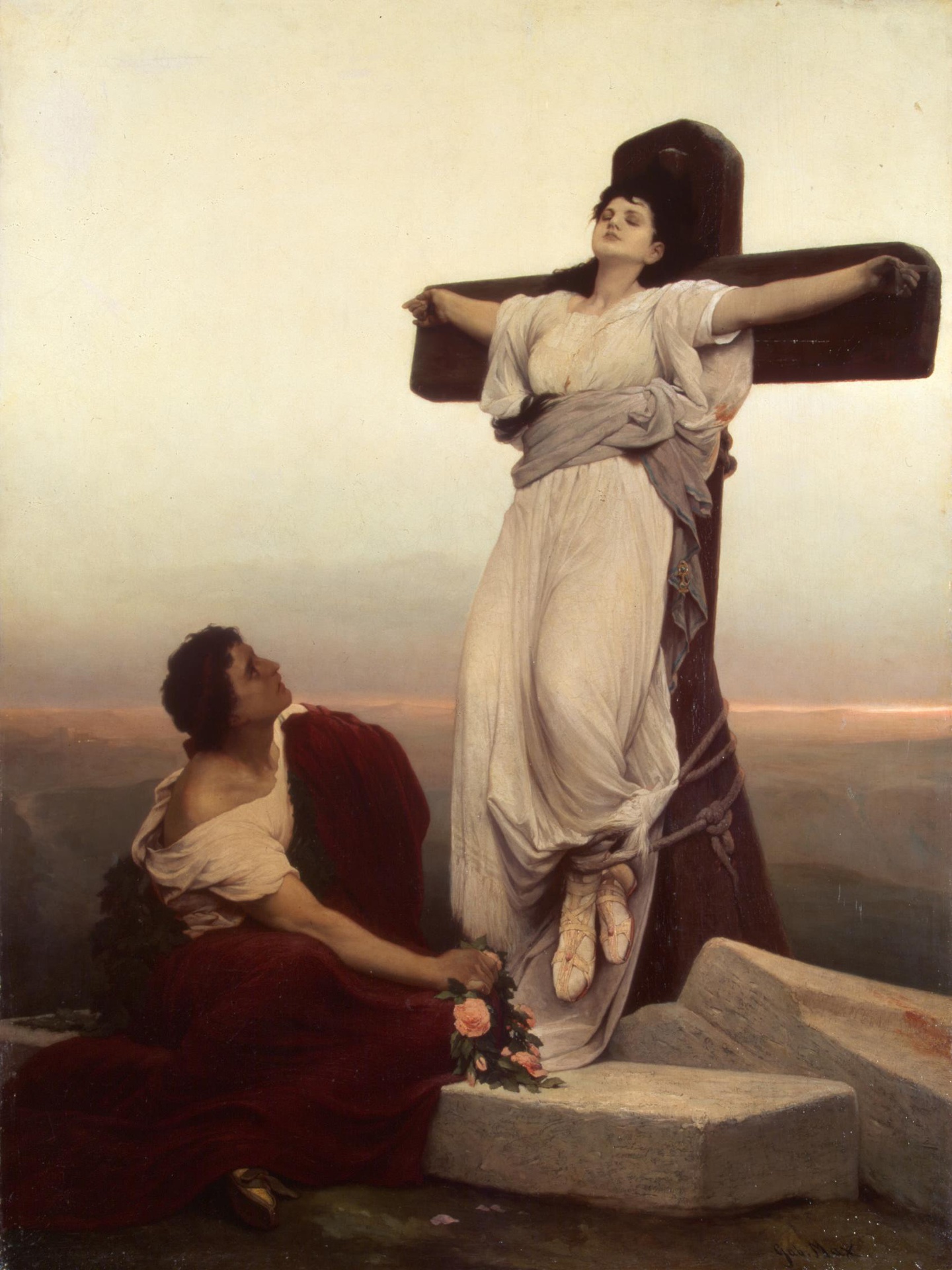 Saint Julia Gabriel von Max