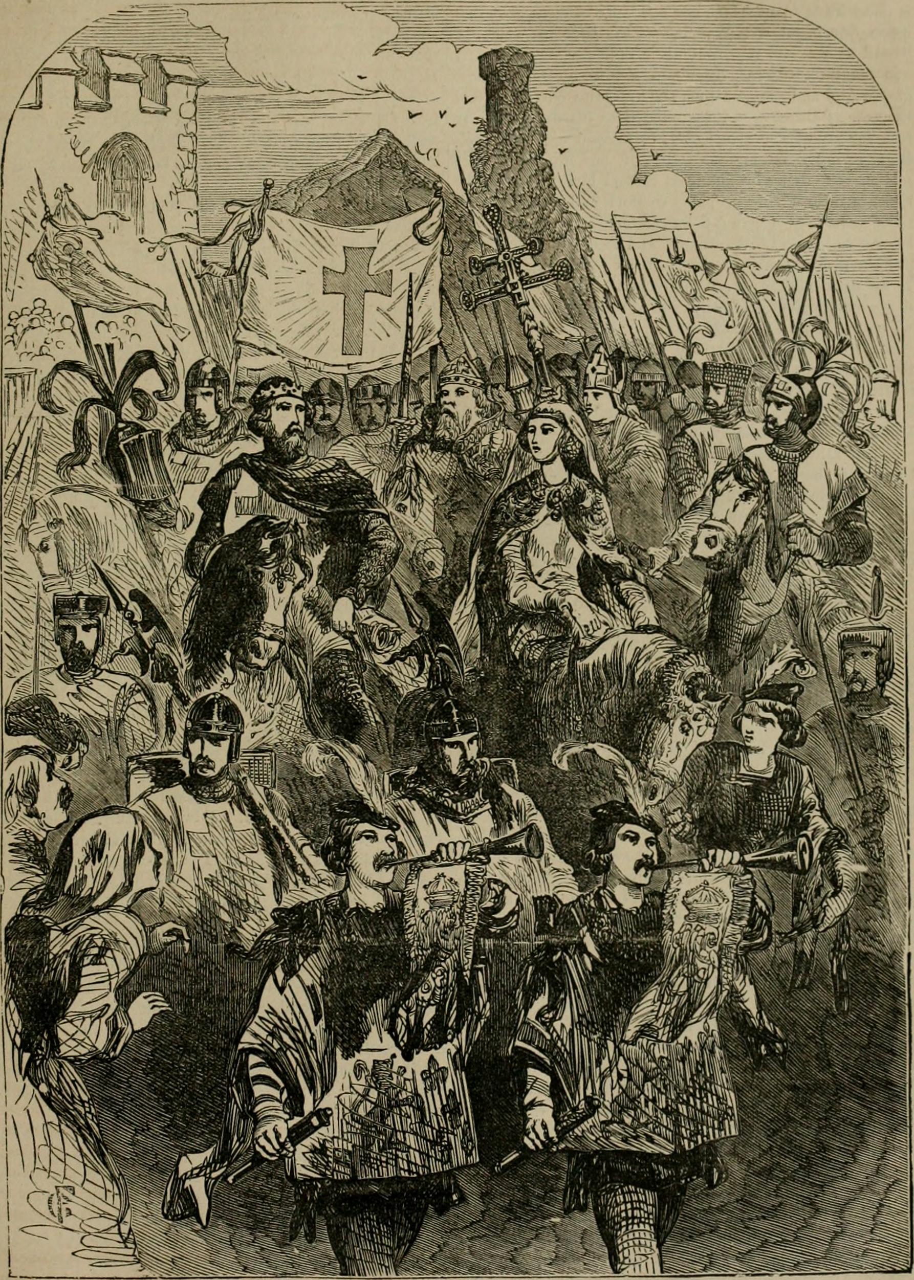 Departure of Edward & Eleanor to the Holy Land