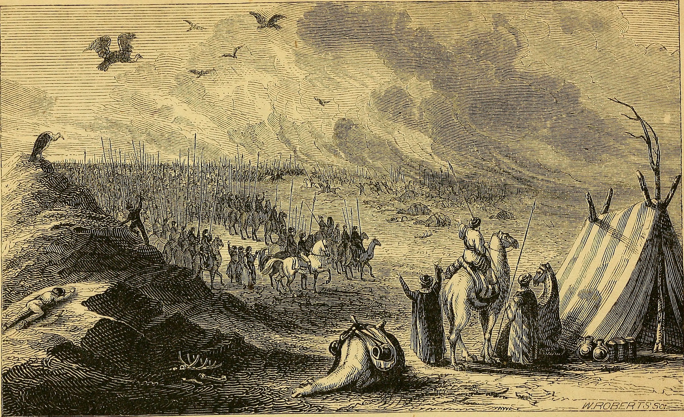 The Army of Cambyses Overwhelmed in the Desert