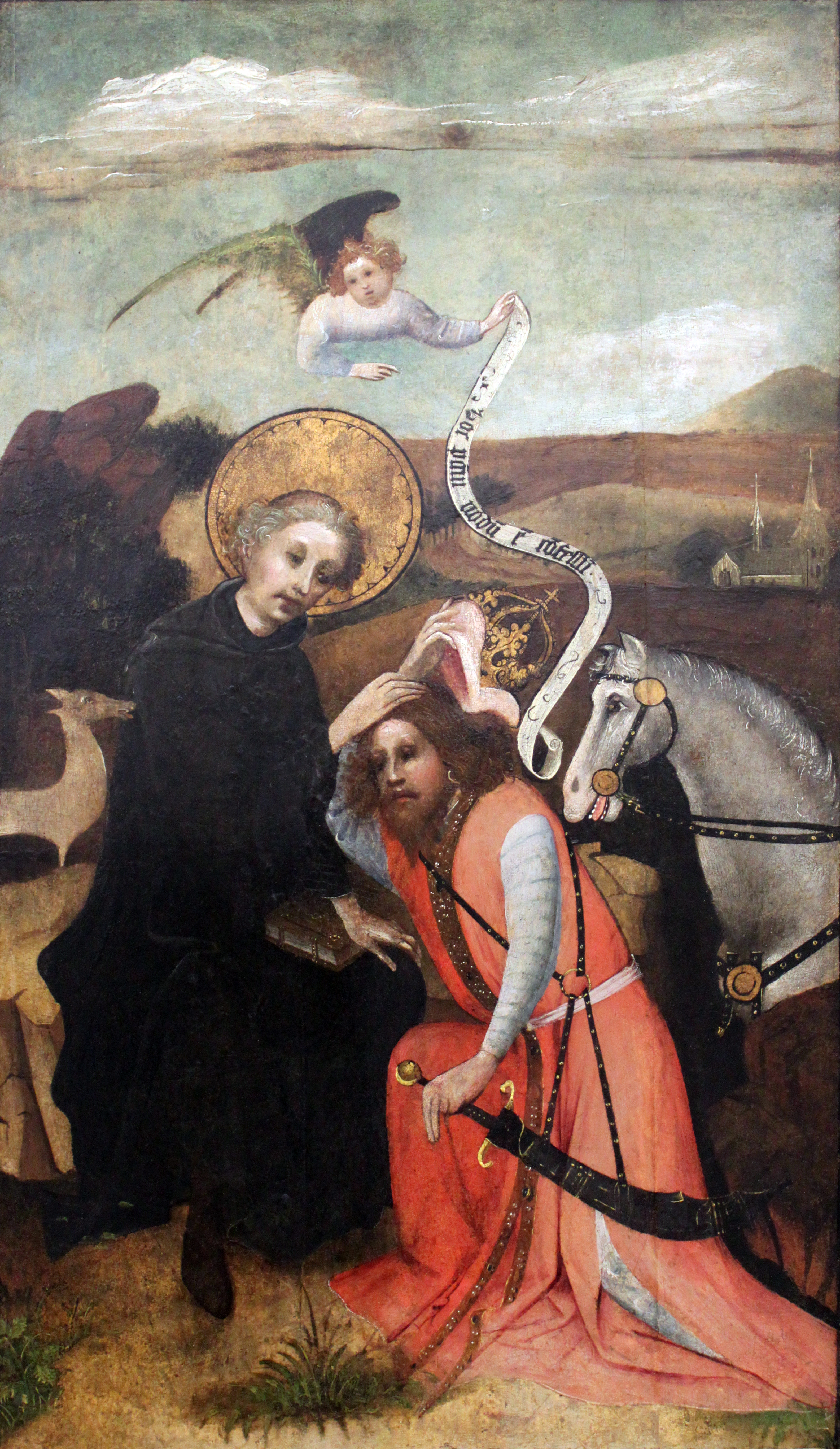 Charlemagne confesses to St. Giles (Impossible)
