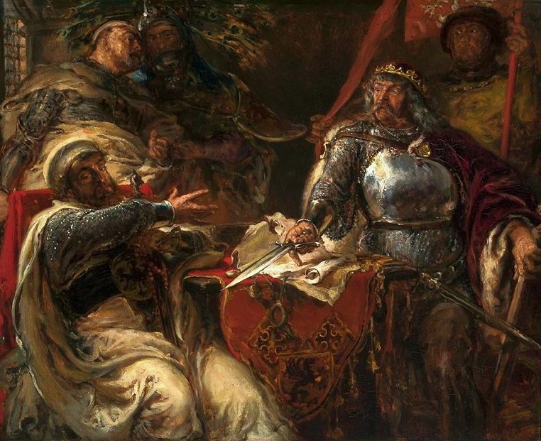 King Władysław Łokietek breaks negotiations with the Teutonic Knights