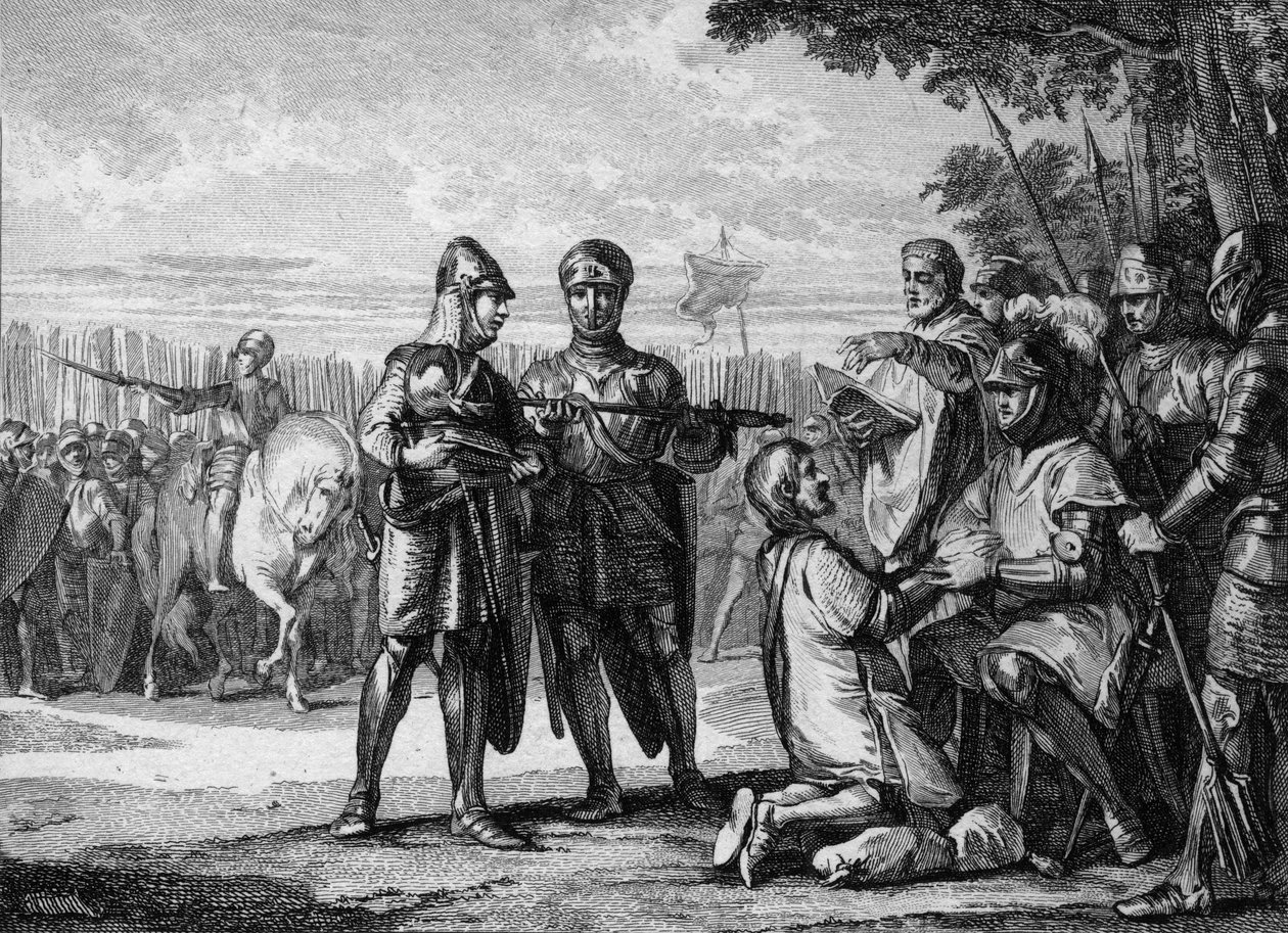 Battle of Tertry Pepin the Younger recognizes the authority of King Thierry III of Neustria