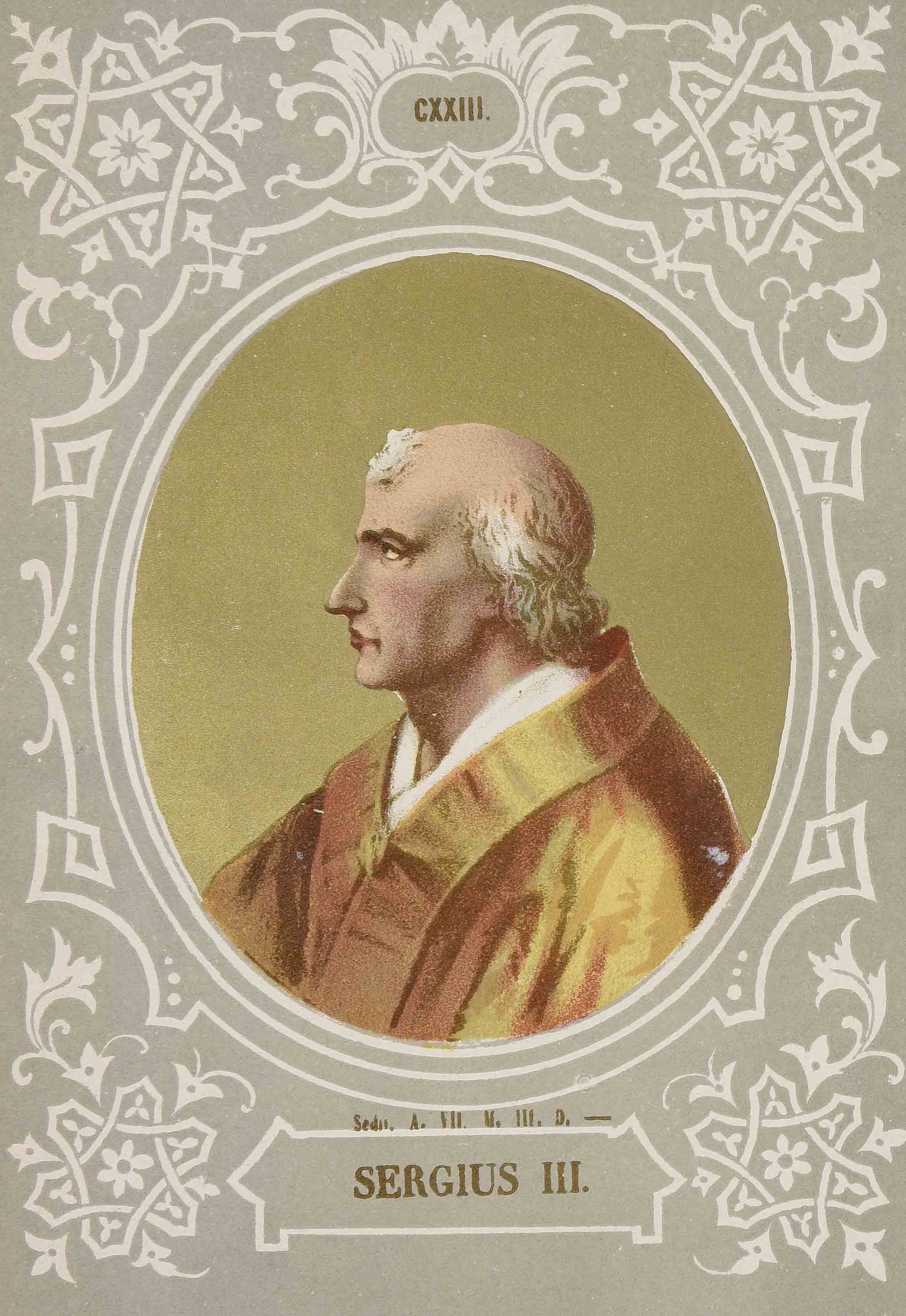 to 911-4-14 Pope Sergius III