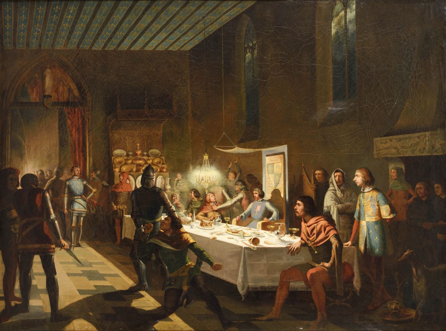 Arrest of Charles the Bad, King og Navarre by King John of France