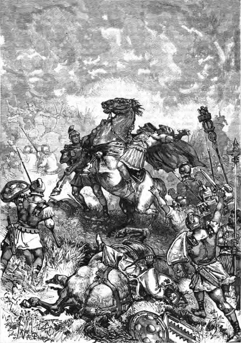 Death of the Julian the Aposthate in the battle of Samarra