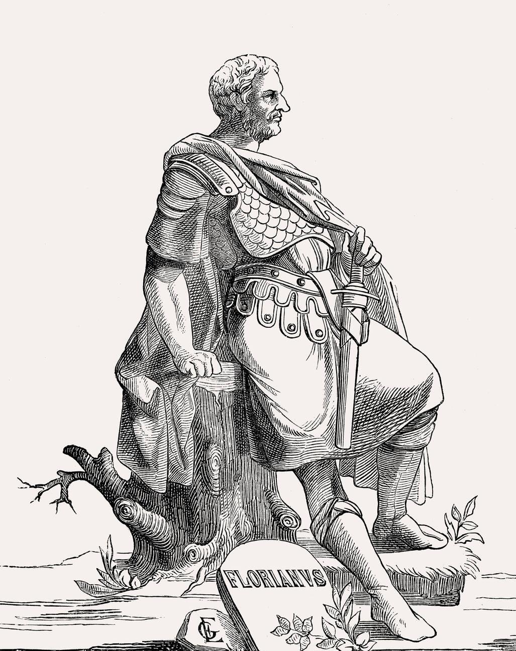 Florianus or Florian, Roman Emperor