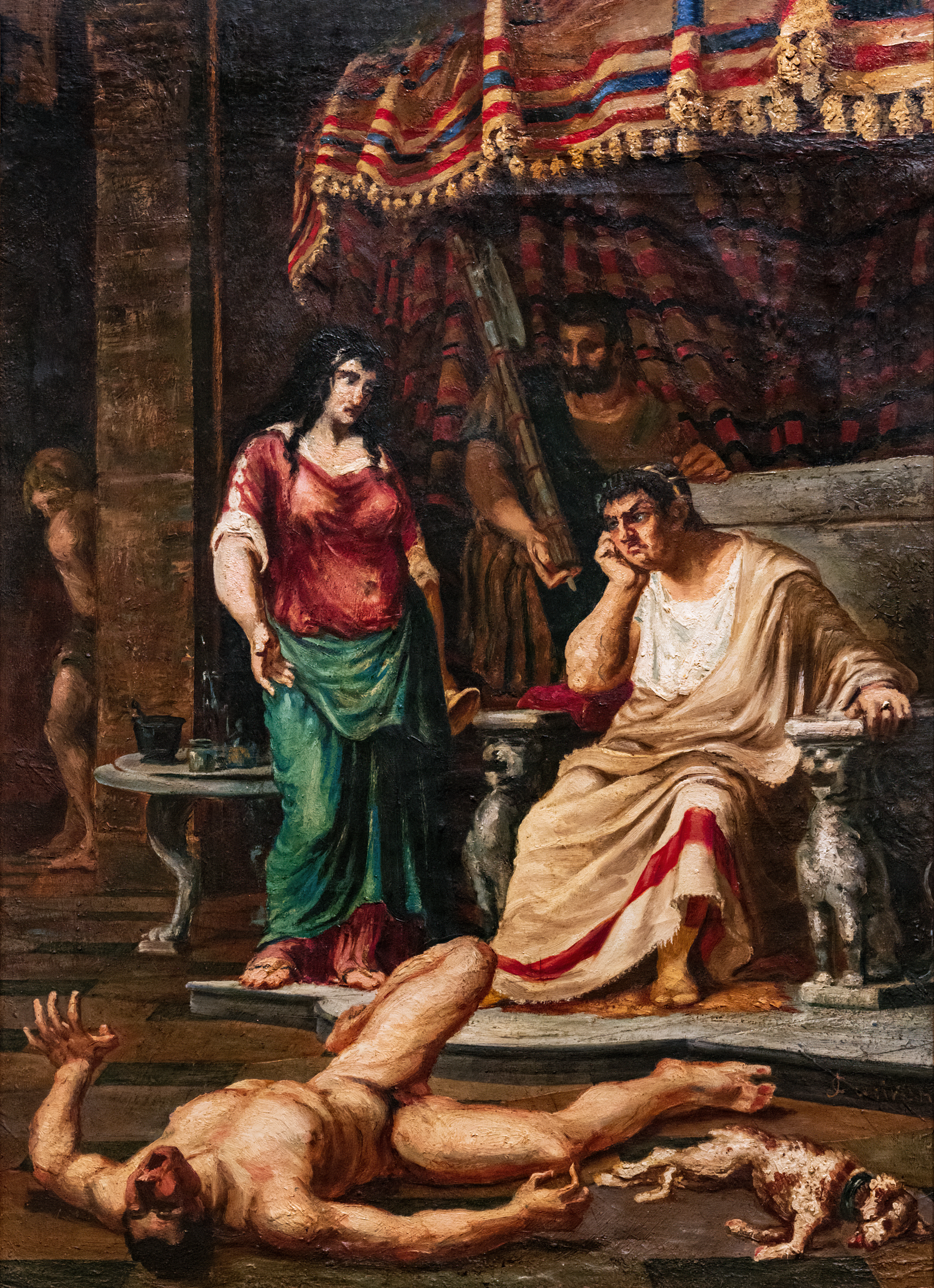 Nero trying poisons
