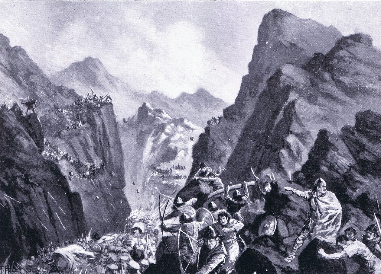 Annihilation of the Greek army in the battle of Pliska