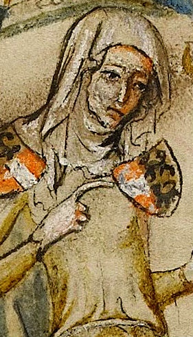 Agnes of Rochlitz wife of Berthold IV, Duke of Merania