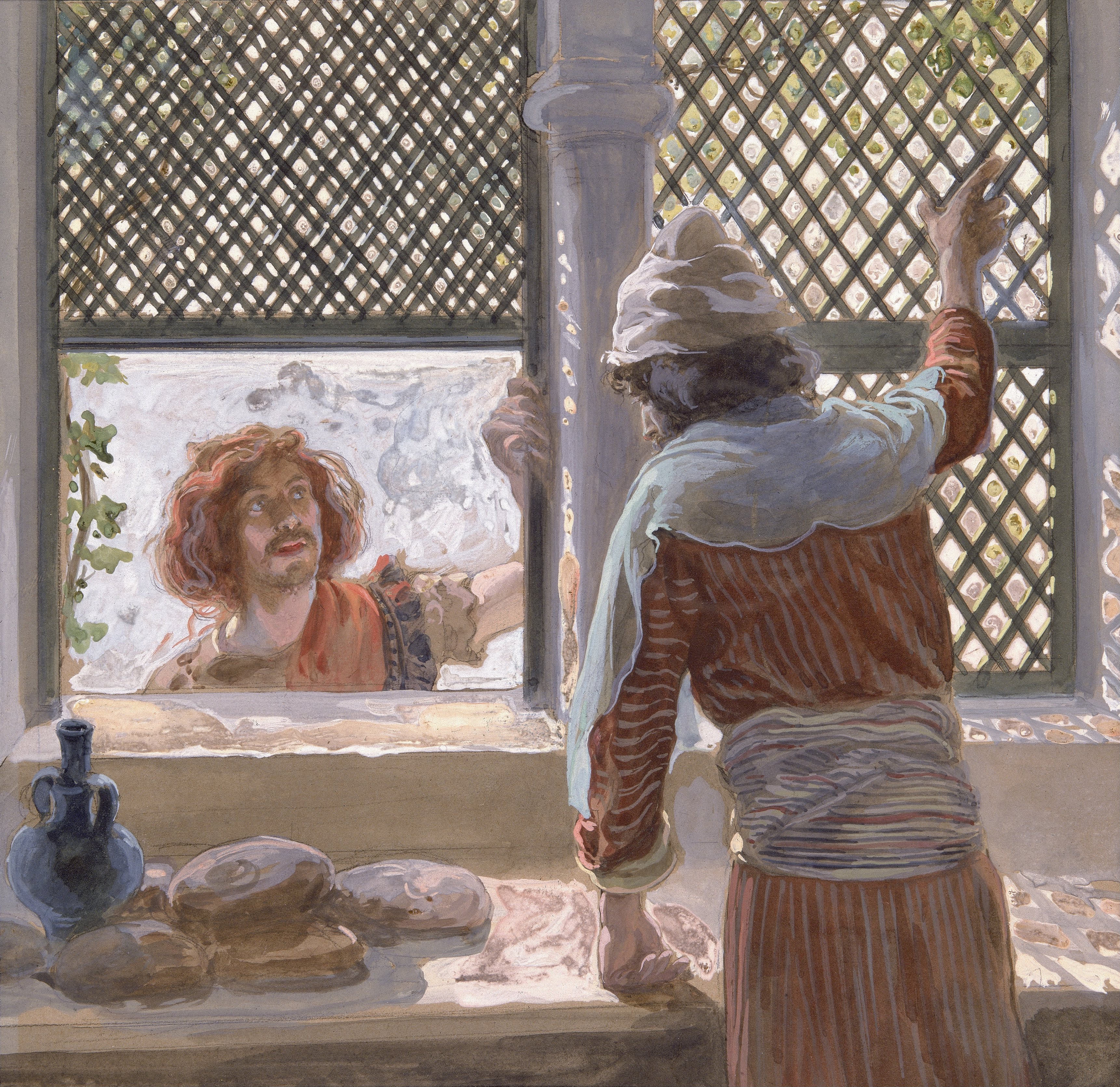 David and Ahimelech