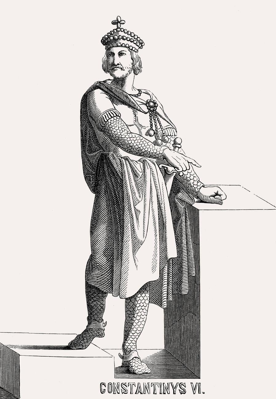 Constantine VI, Byzantine Emperor