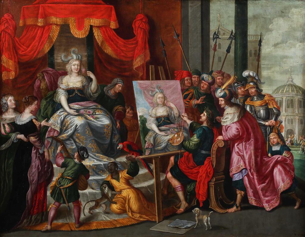 Alexander the Great and Roxana by Peeter Sion