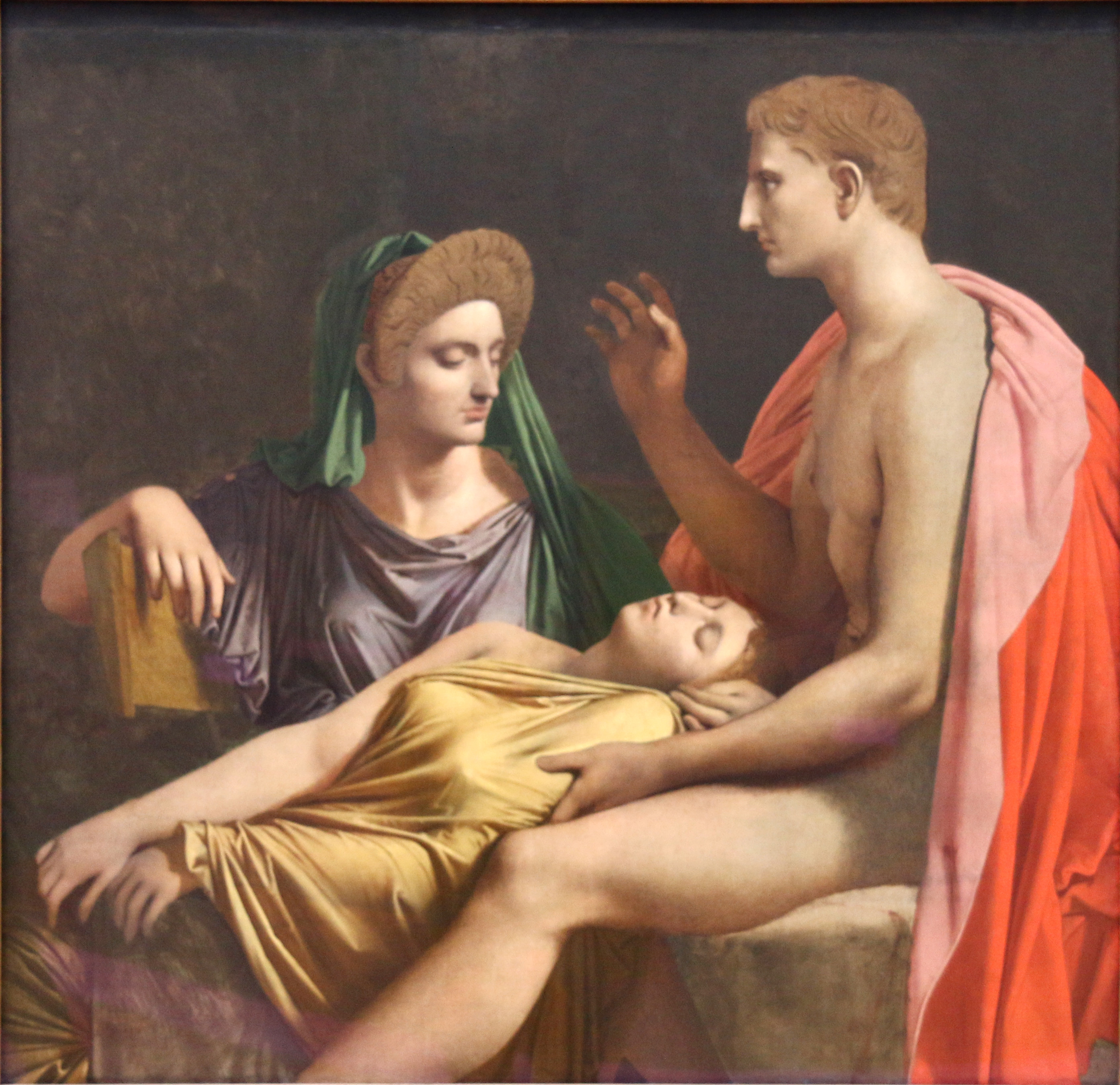 Augustus Listening to the Reading of the Aeneid