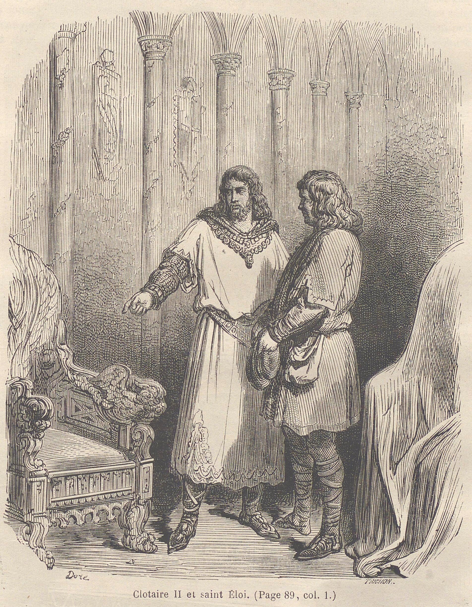 Clotaire II & Saint Eloi
