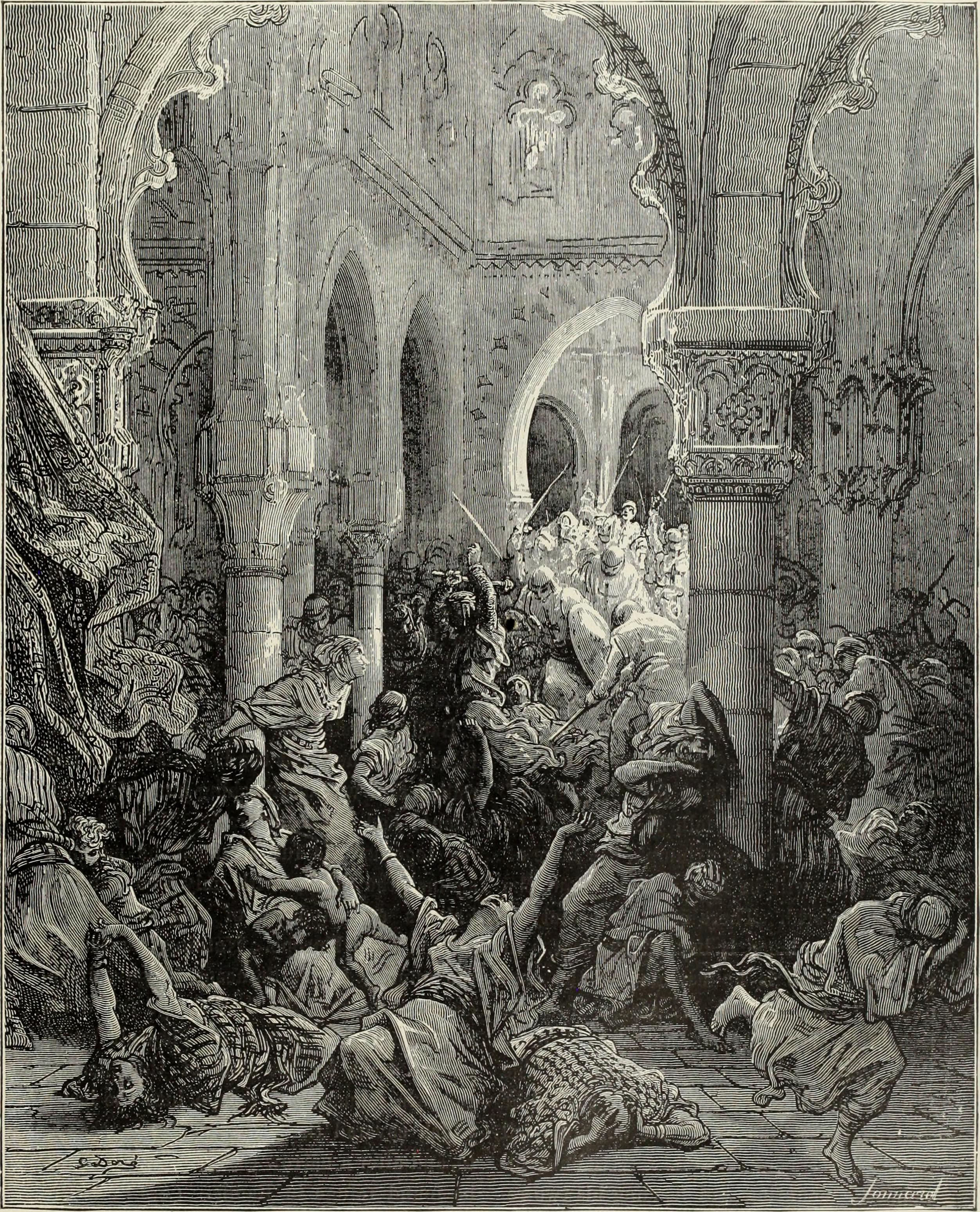Crusaders Massacring the Inhabitants of Caesarea