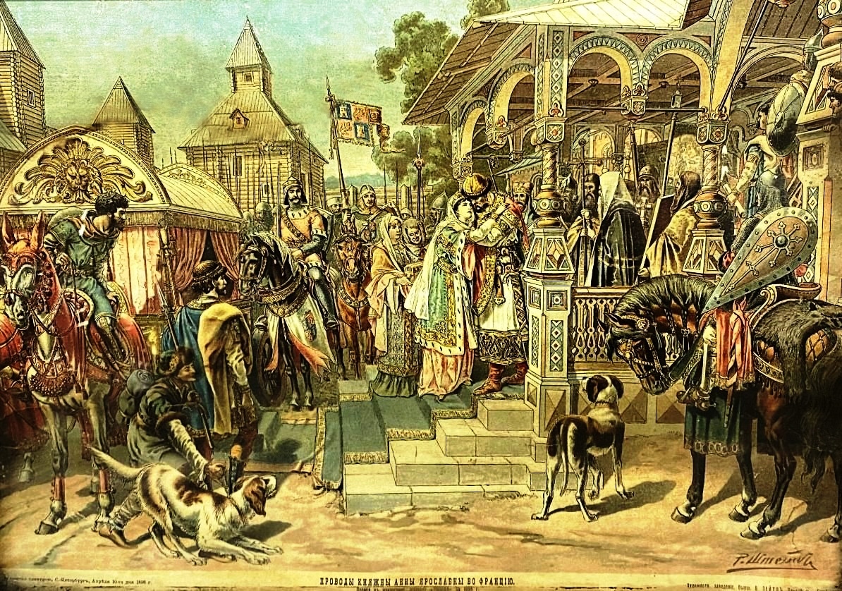 The Departure of Princess Anna Yaroslavna to France