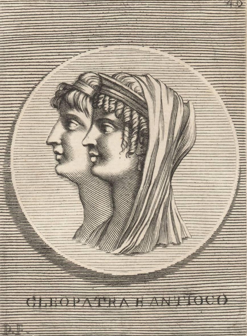 Cleopatra Thea and her son Antiochus VIII, rulers of the Seleucid Empire