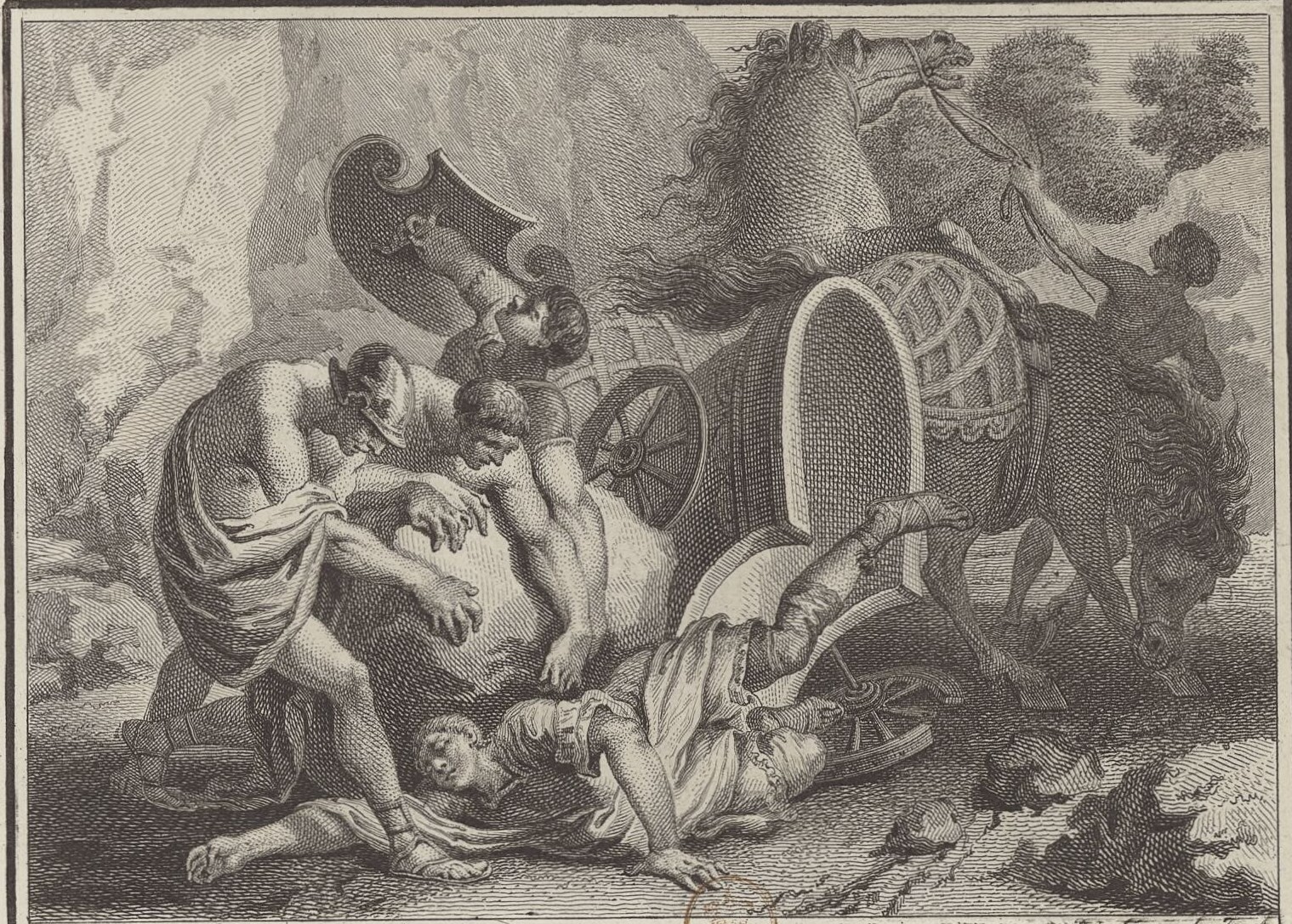 Perseus Puts Murderers against Eumenes, Battle of Gabiene