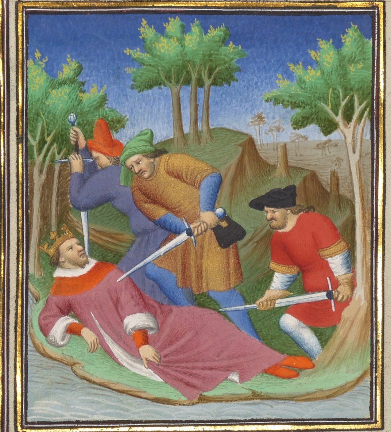 Assassination of Roman Emperor Vitellius