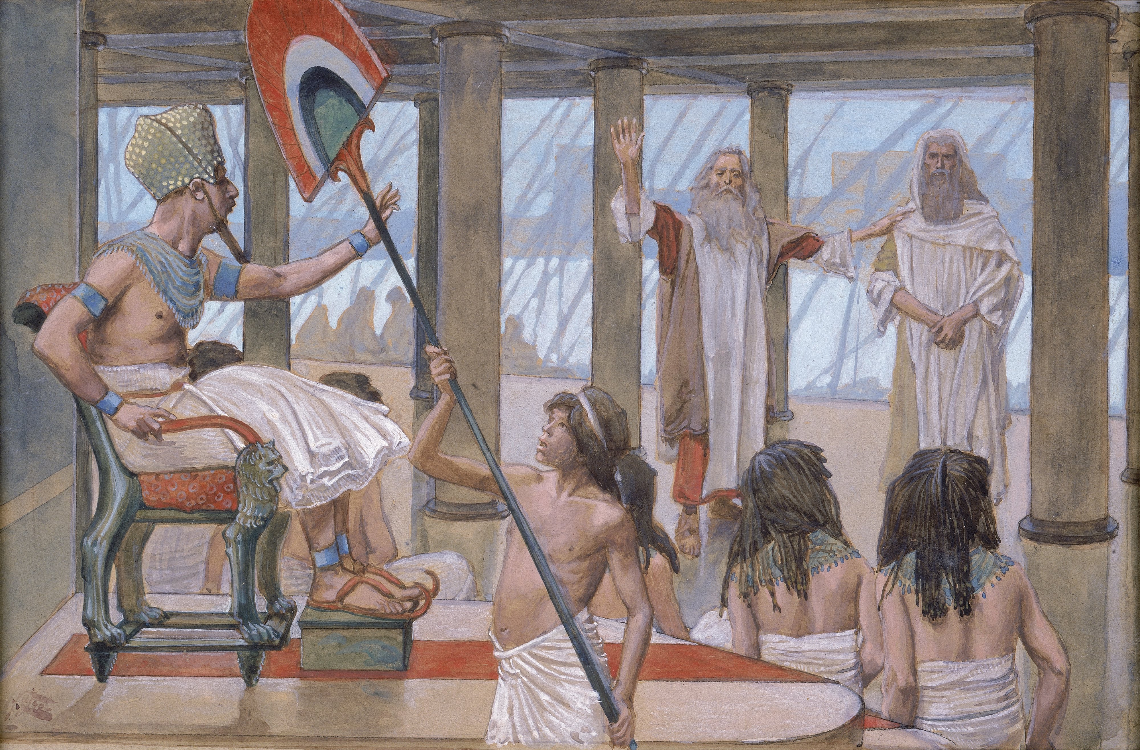 Moses Speaks to Pharaoh