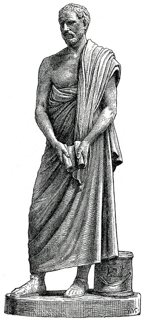 Demosthenes Bust in the Vatican