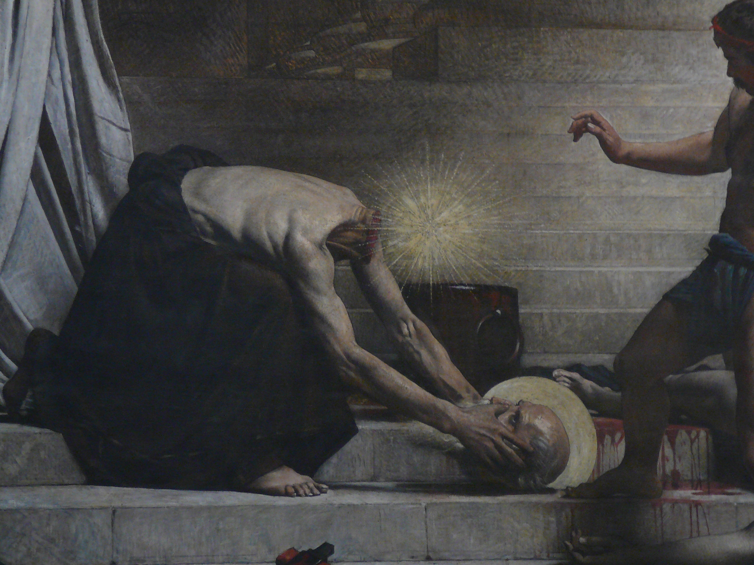 .. St Denis' Martyrdom (detail)