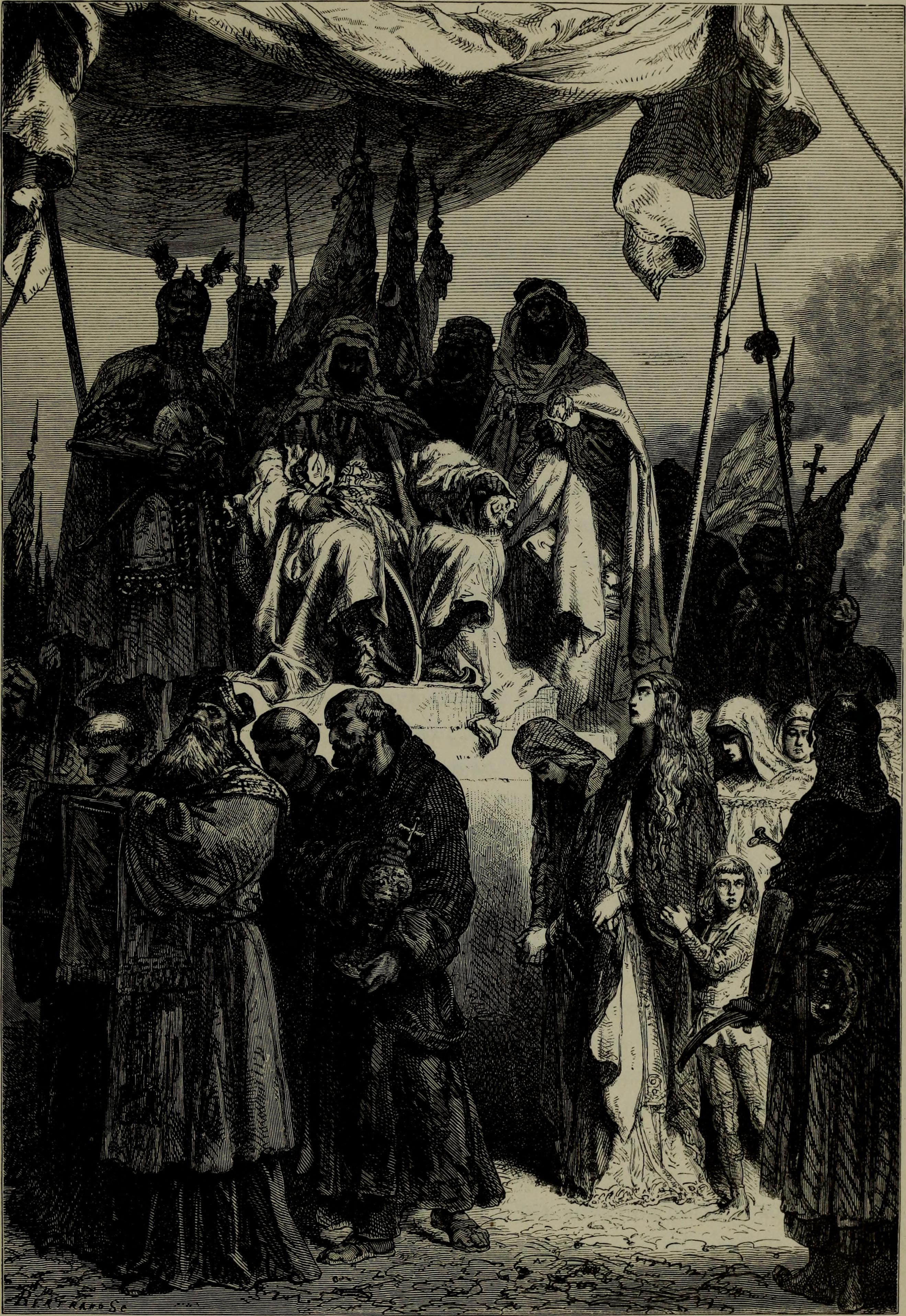 The Christians of the Holy City Defiling Before Saladin