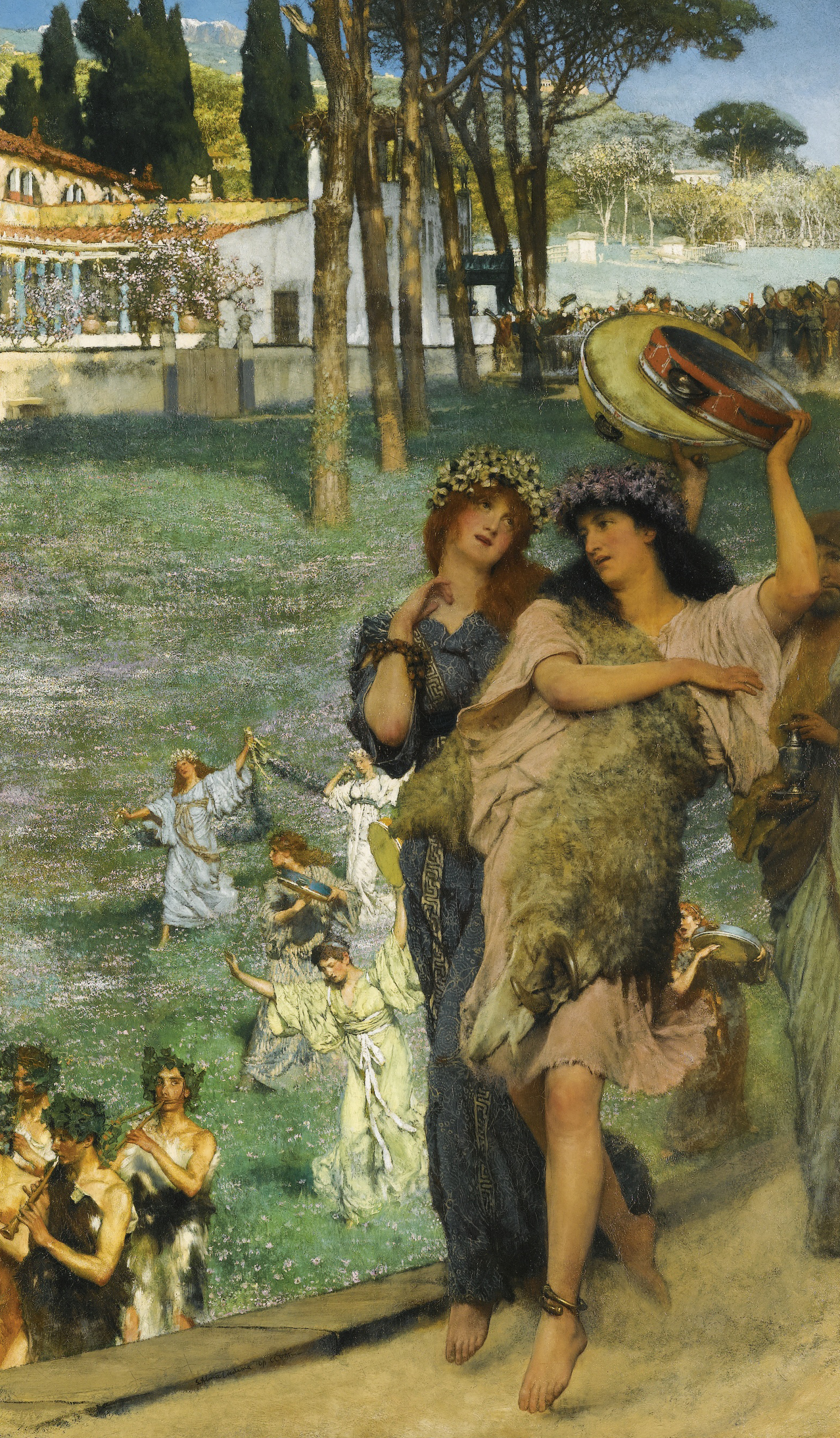 A spring festival (On the road to the temple of Ceres)