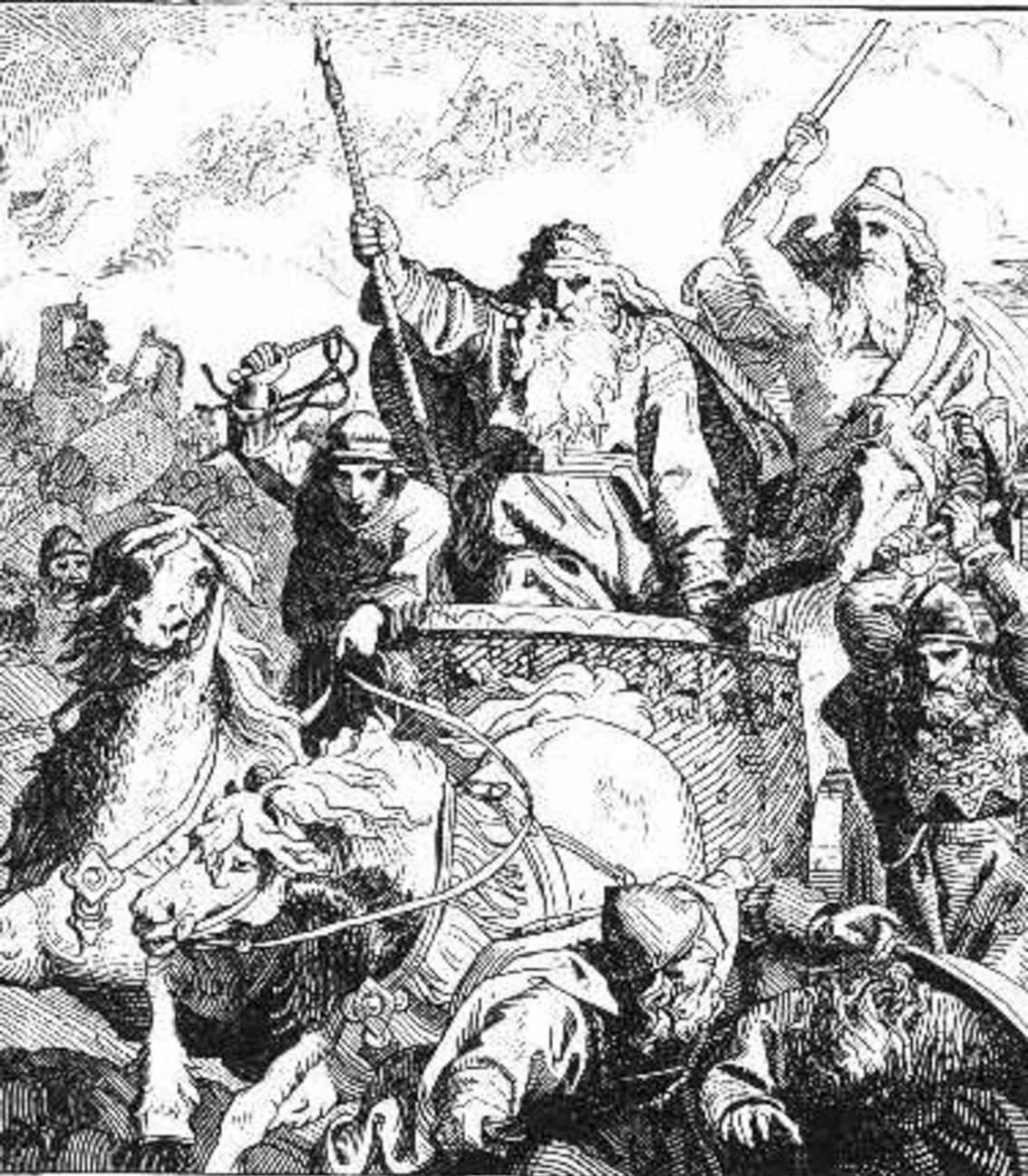 (dont trust date) Harald Wartooth at the Battle of Bråvalla
