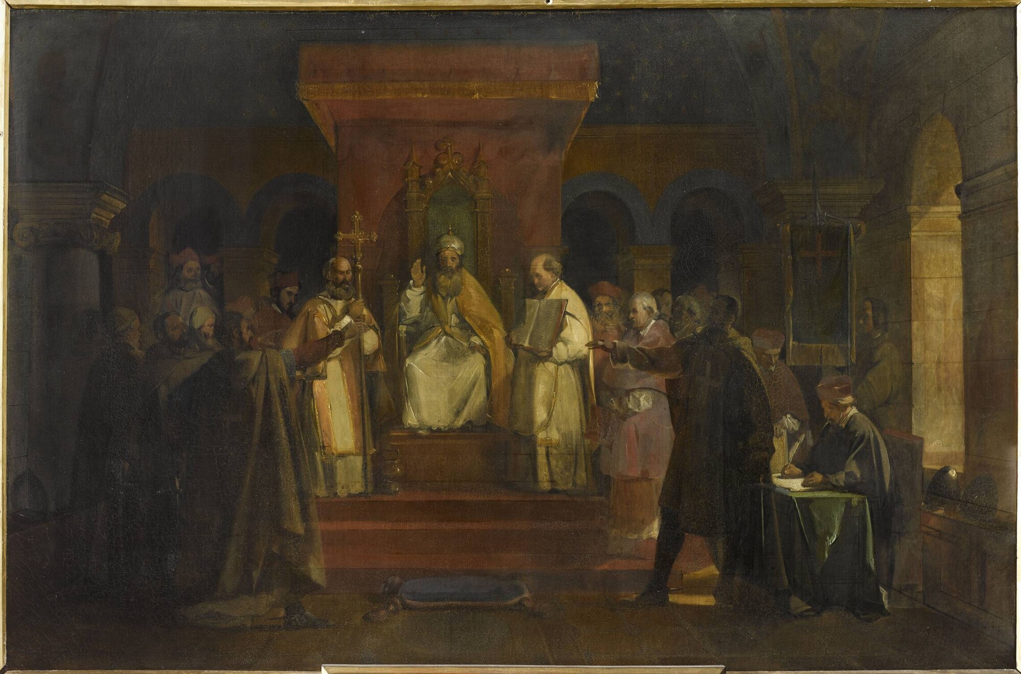Pope Honorius II and the Institution of the Order of the Temple