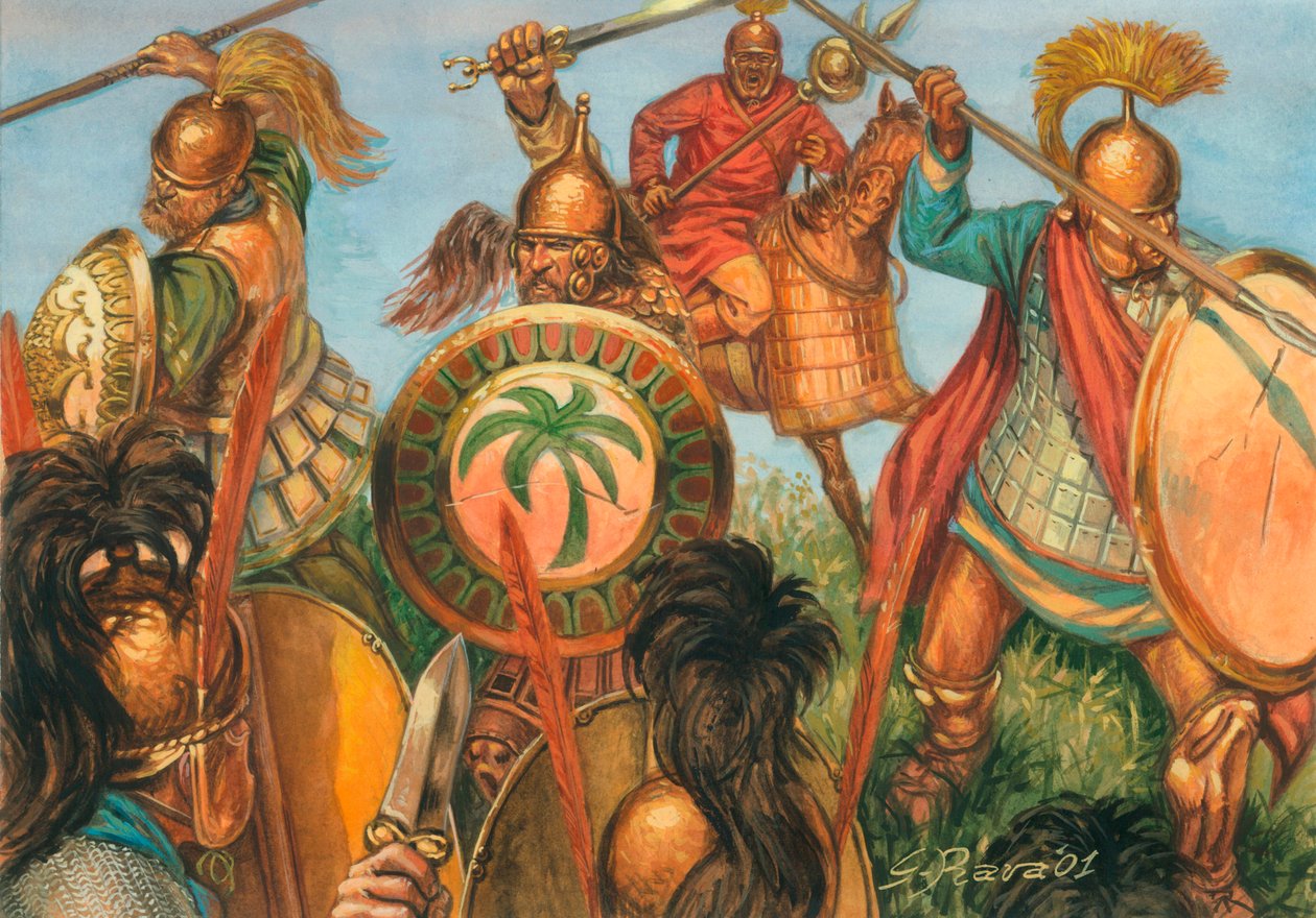 Punic War, Infantry of ancient Carthage Giuseppe Rava