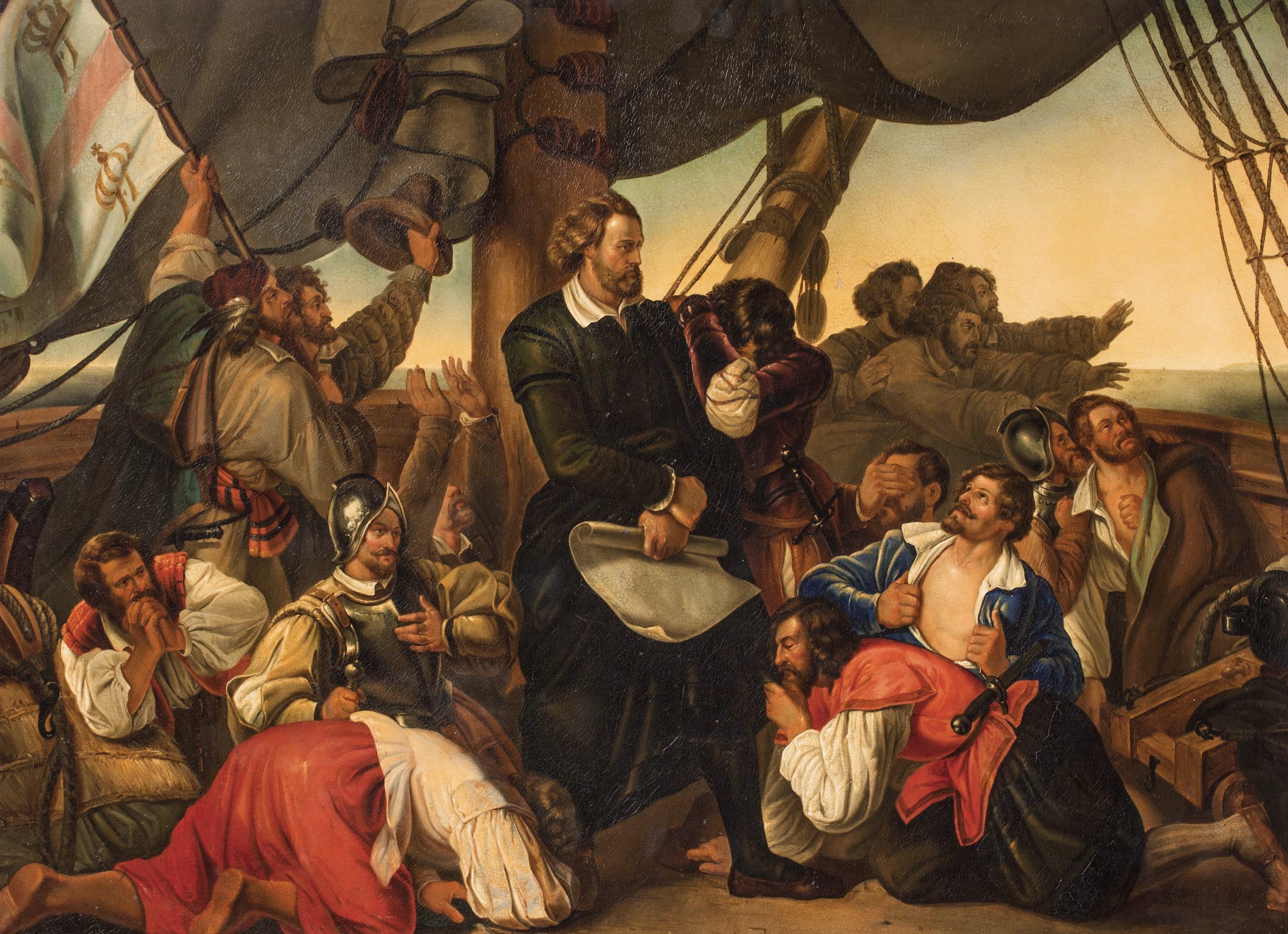 Columbus Sights the New World