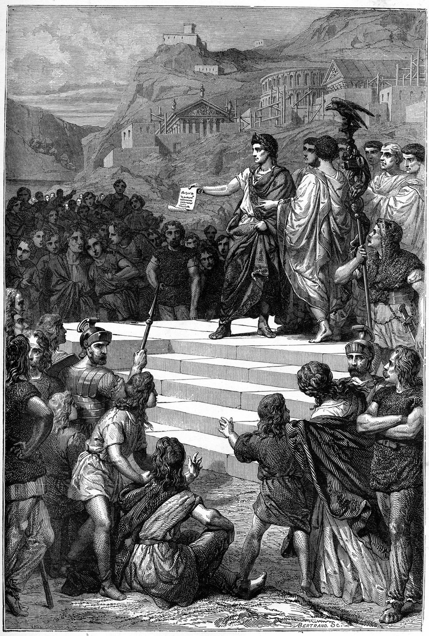 Augustus Established the Centre of the Government of Gaul in Lyon