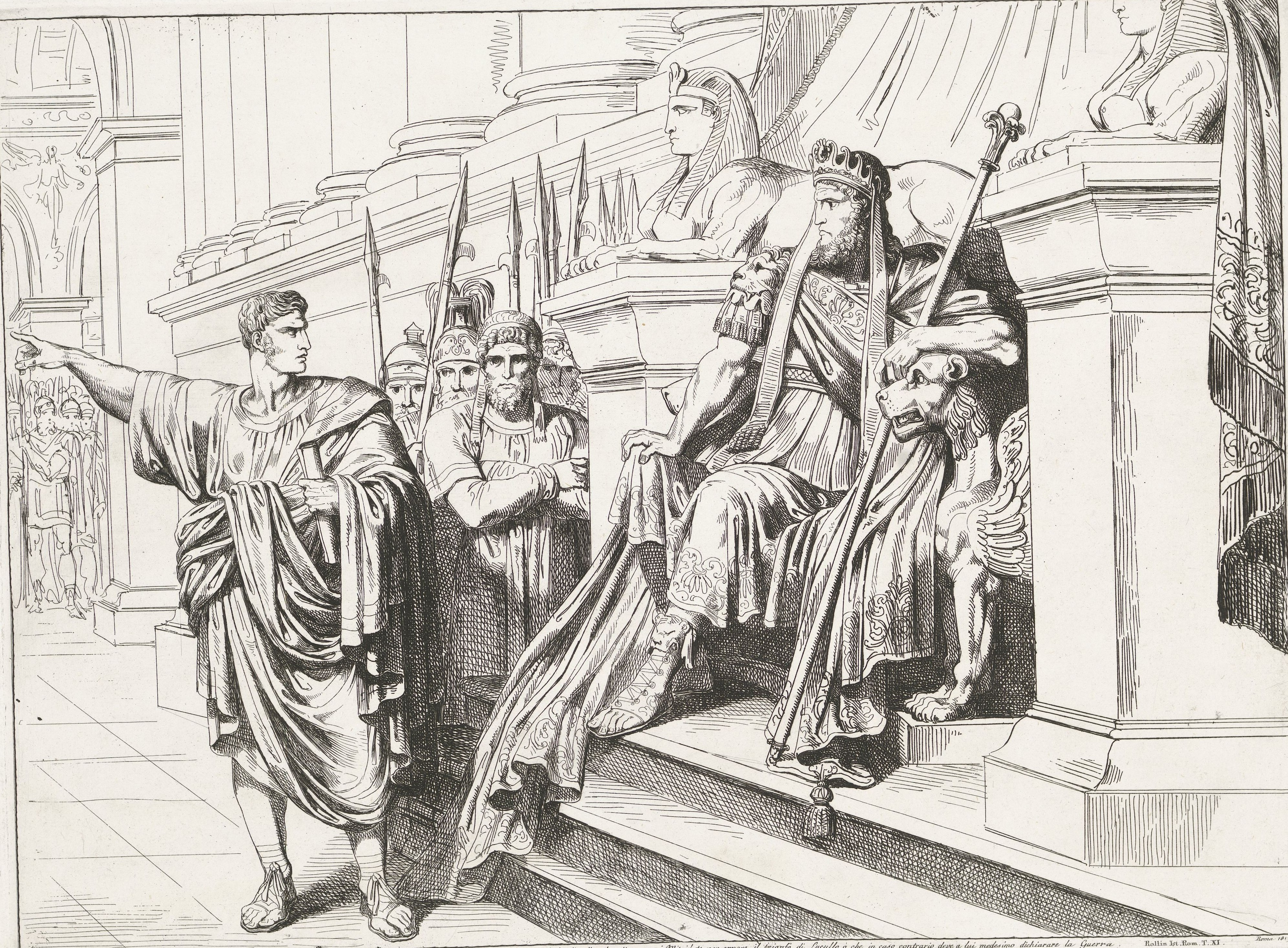 Appius Claudius, sent by Lucullus to Tigranes
