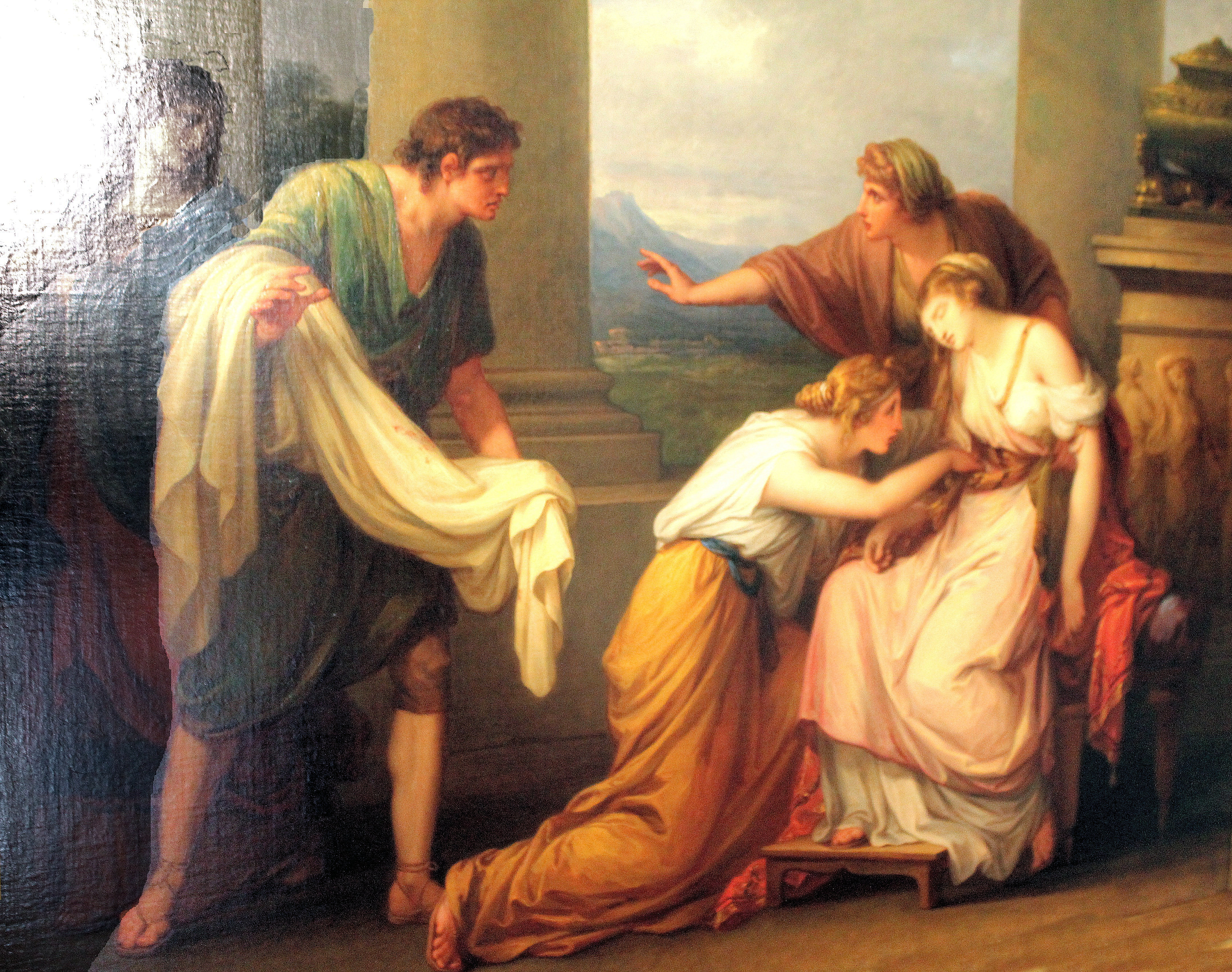 Julia learns the supposed death of her husband Pompeius