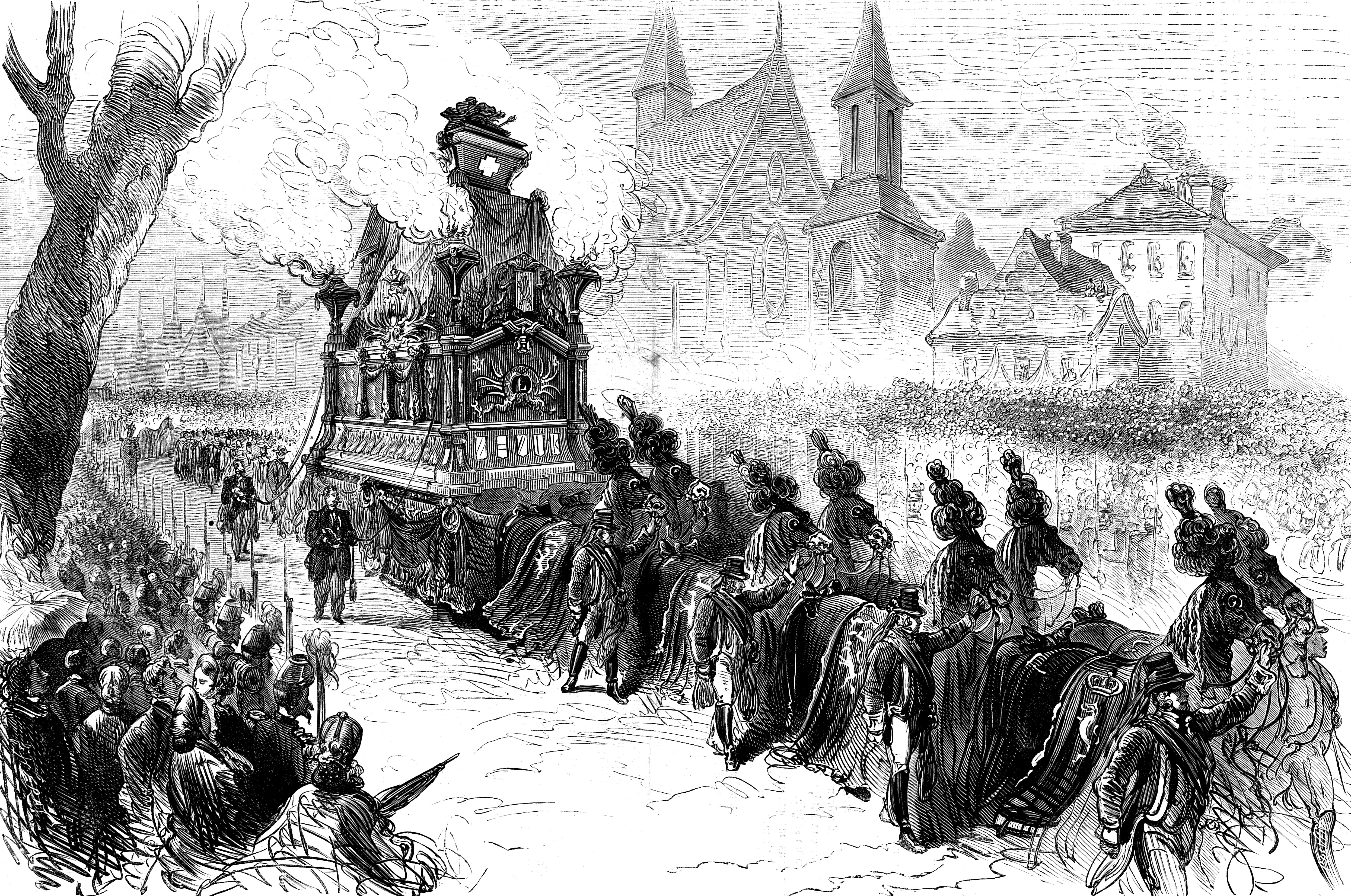 Funeral of Leopold I of Belgium