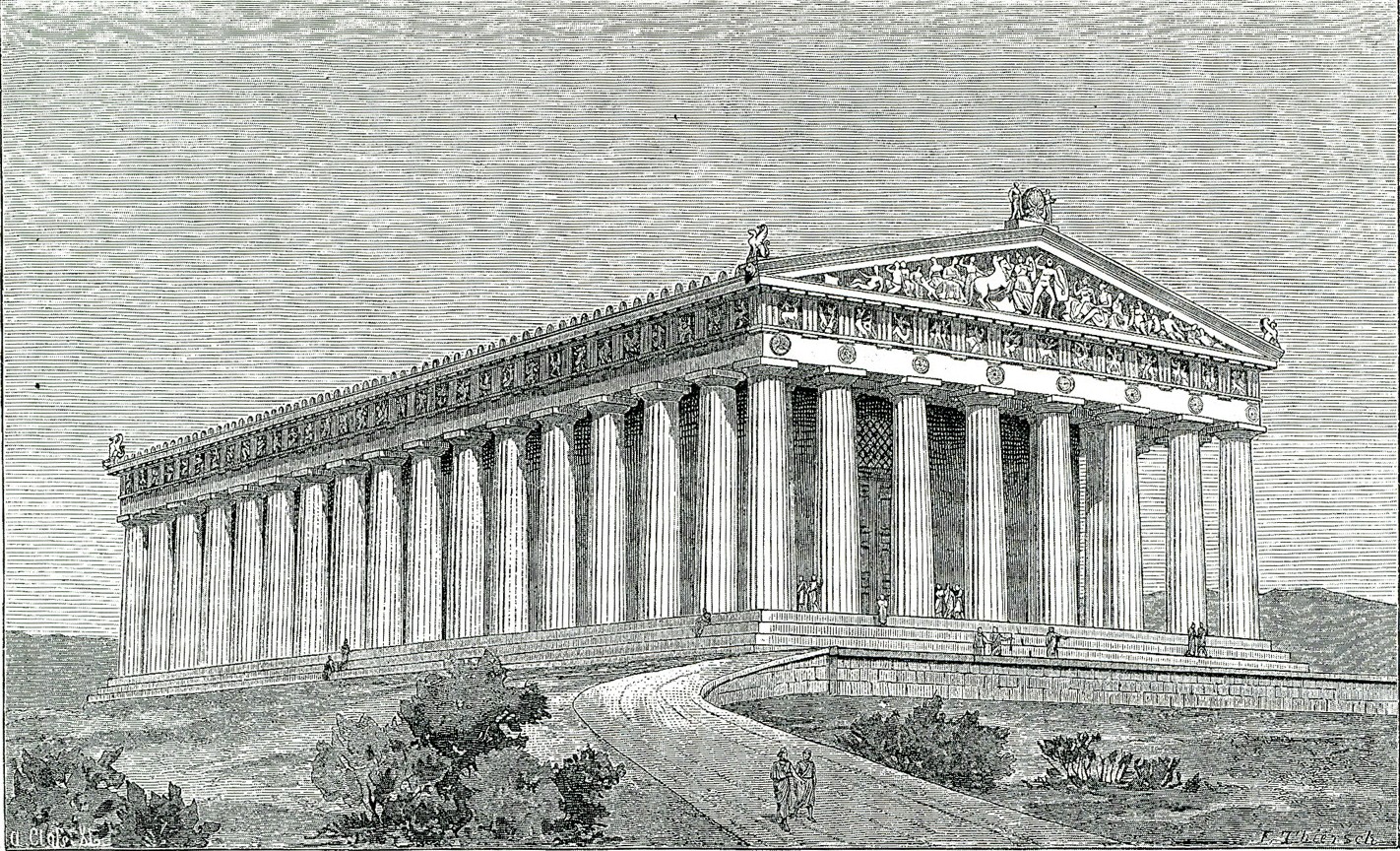 The Parthenon in the time of Pericles